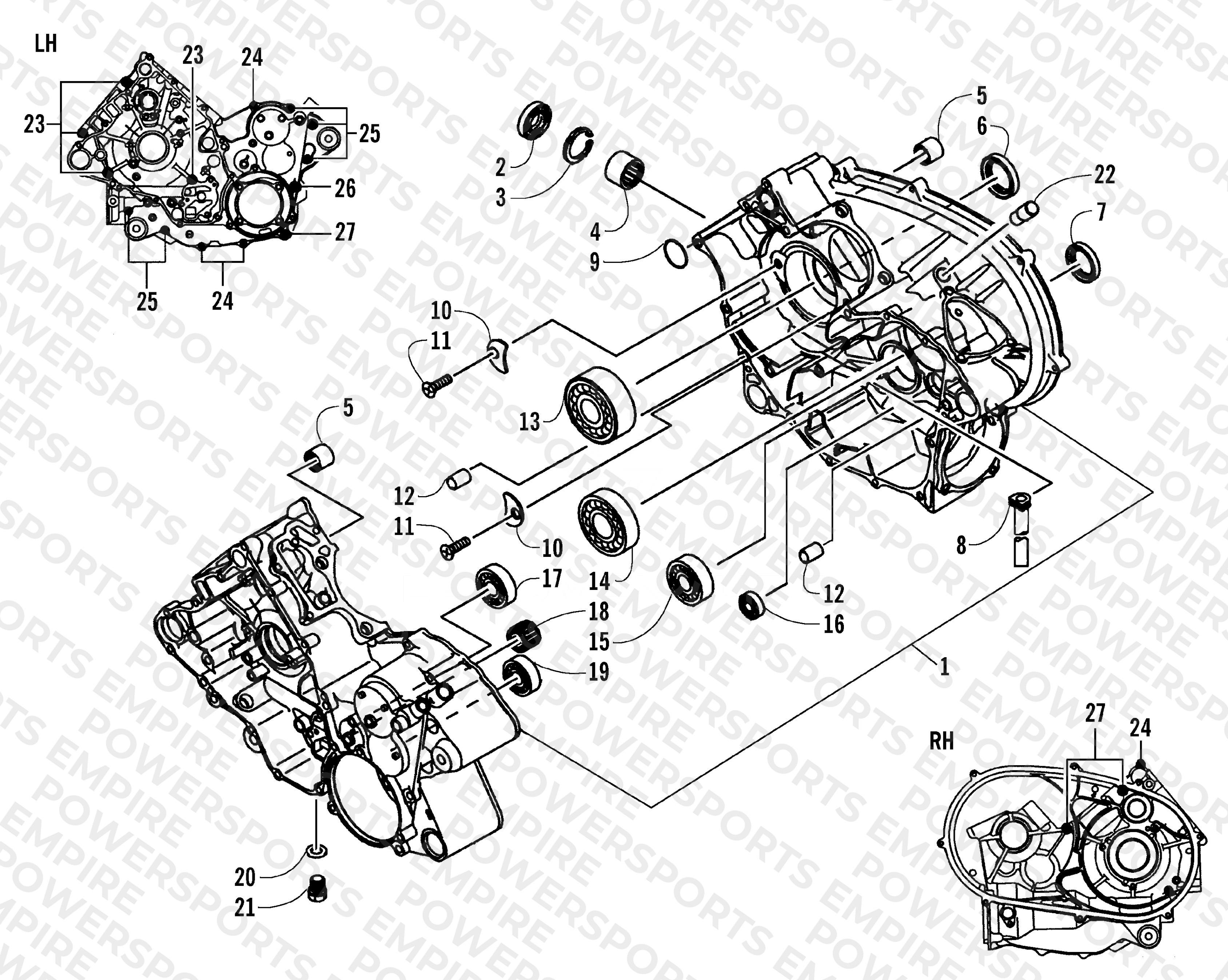CRANKCASE ASSEMBLY