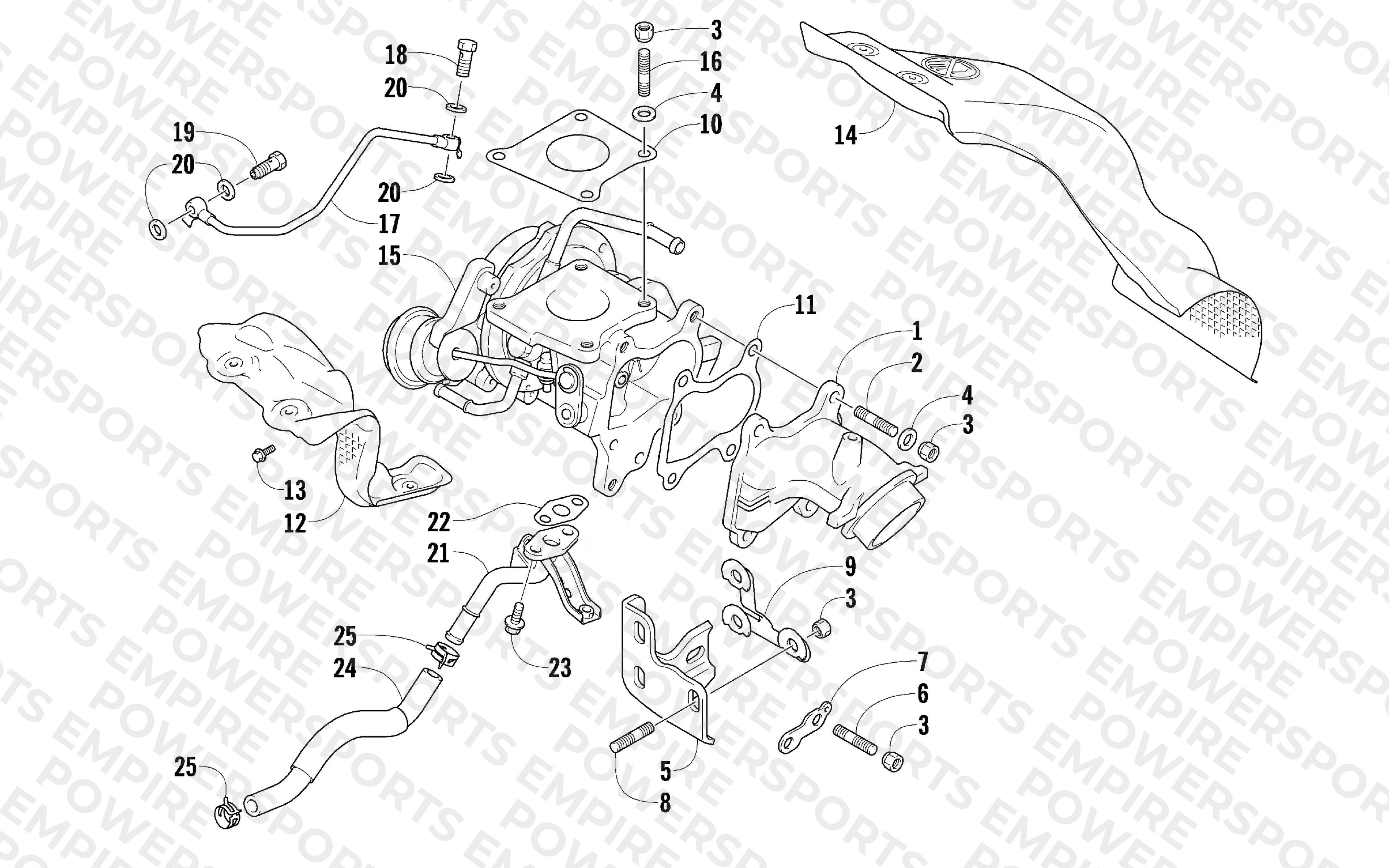 TURBOCHARGER ASSEMBLY