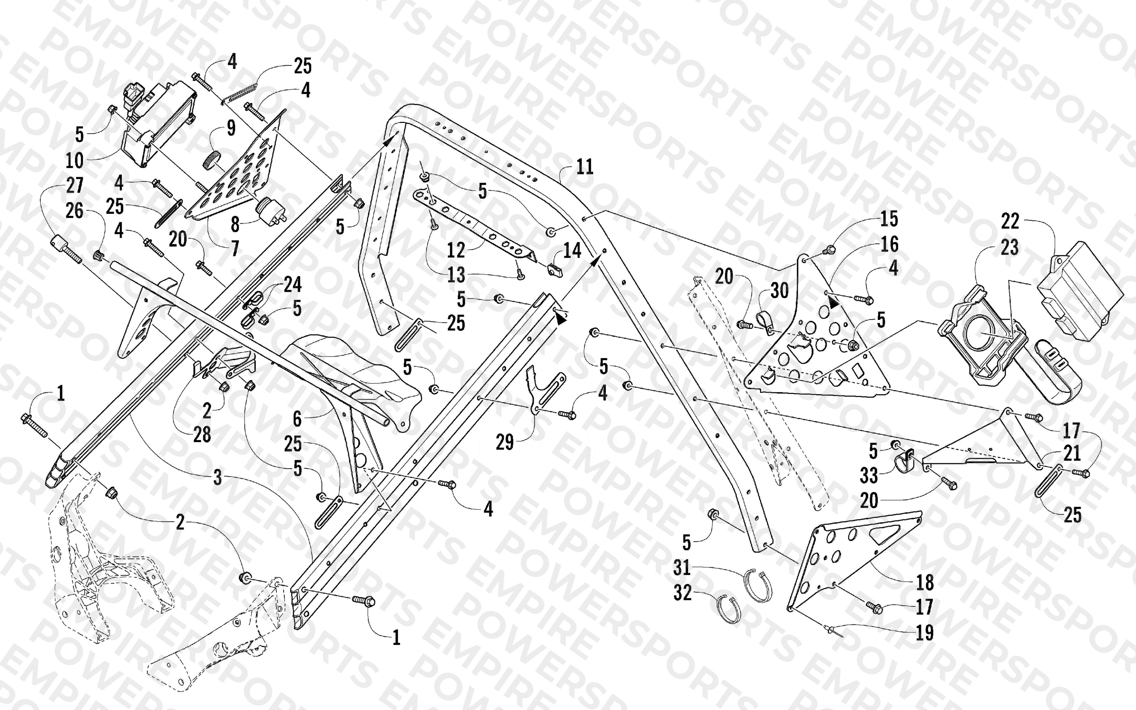 STEERING SUPPORT ASSEMBLY