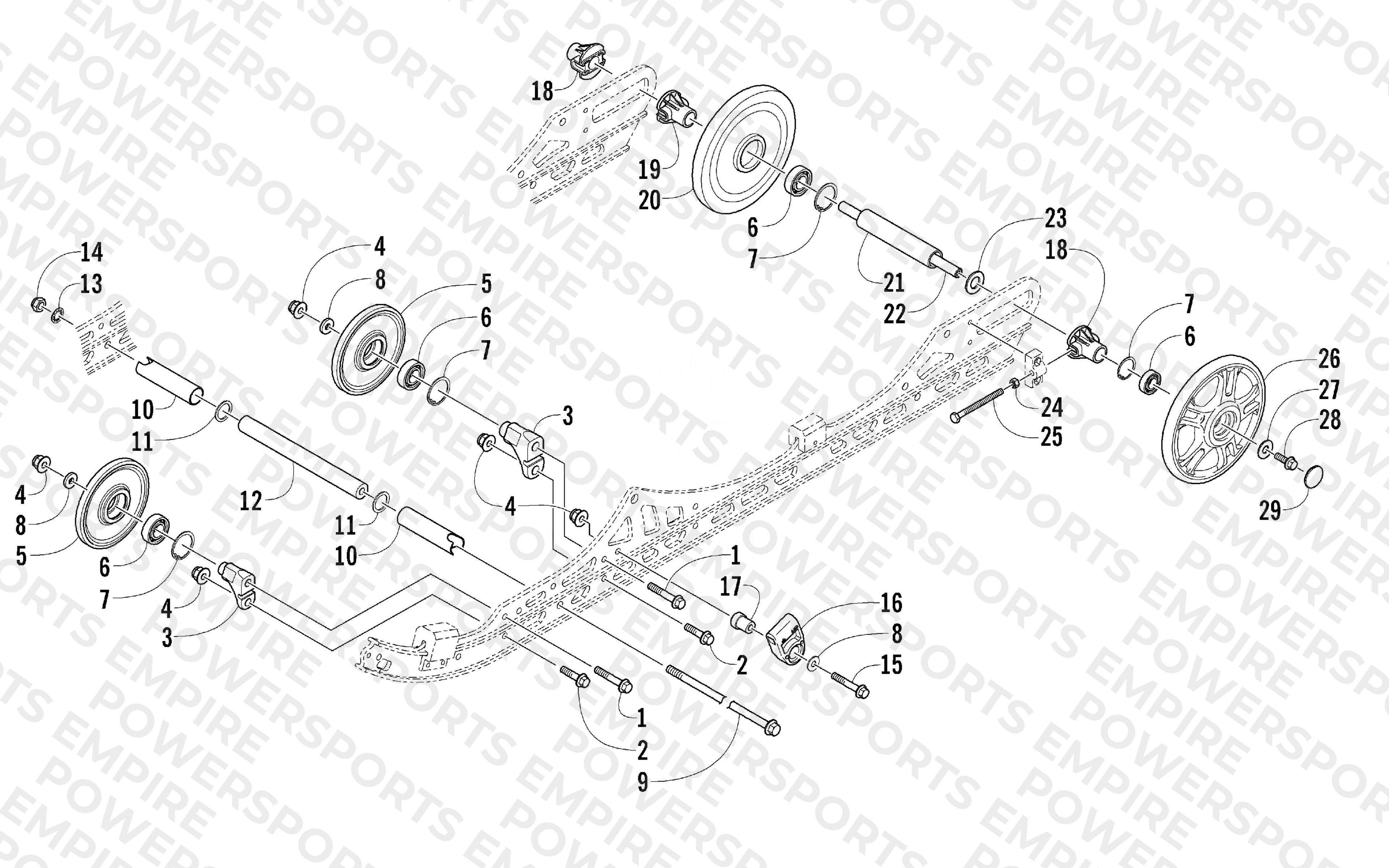 IDLER WHEEL ASSEMBLY