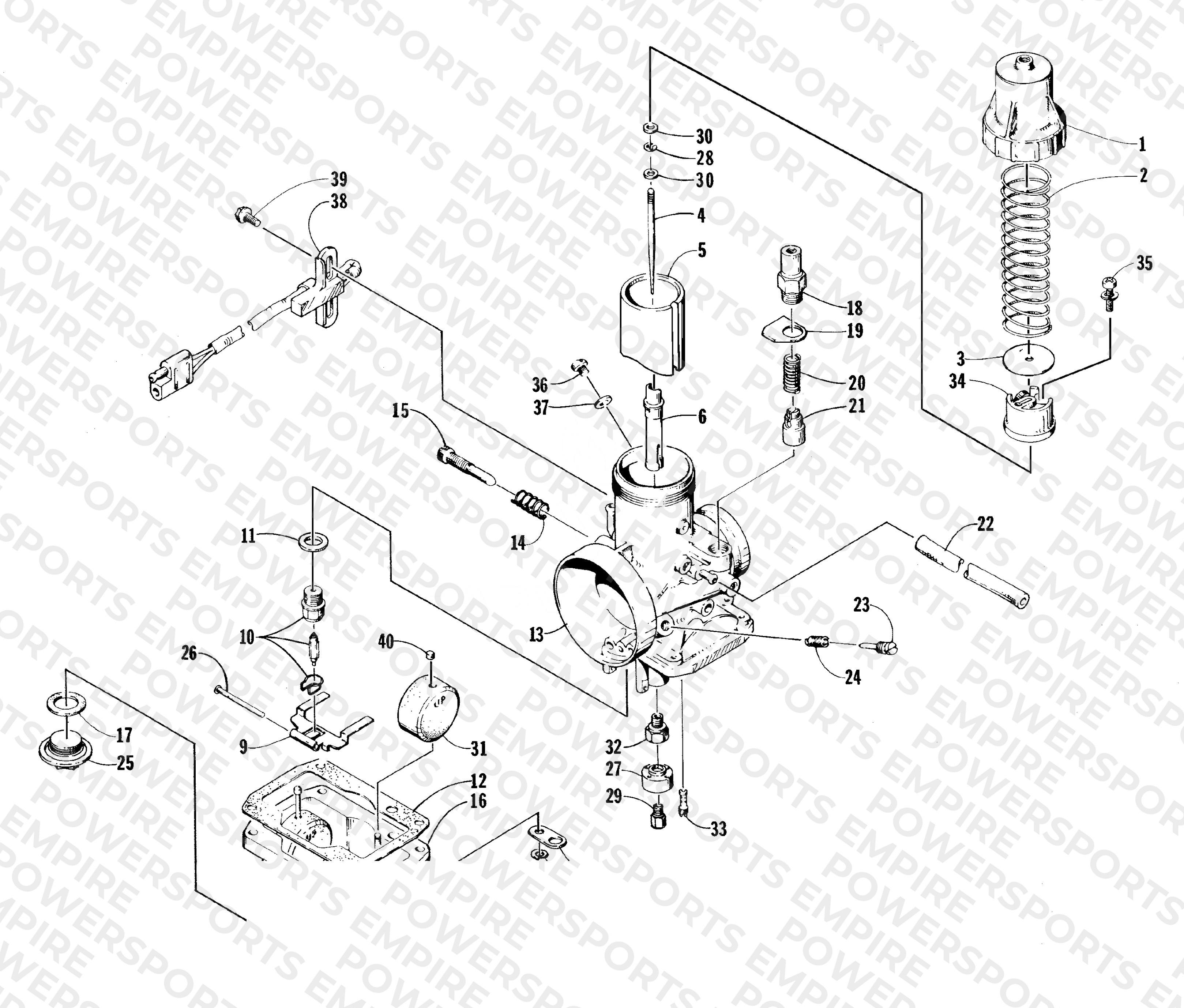 CARBURETOR VM36-91