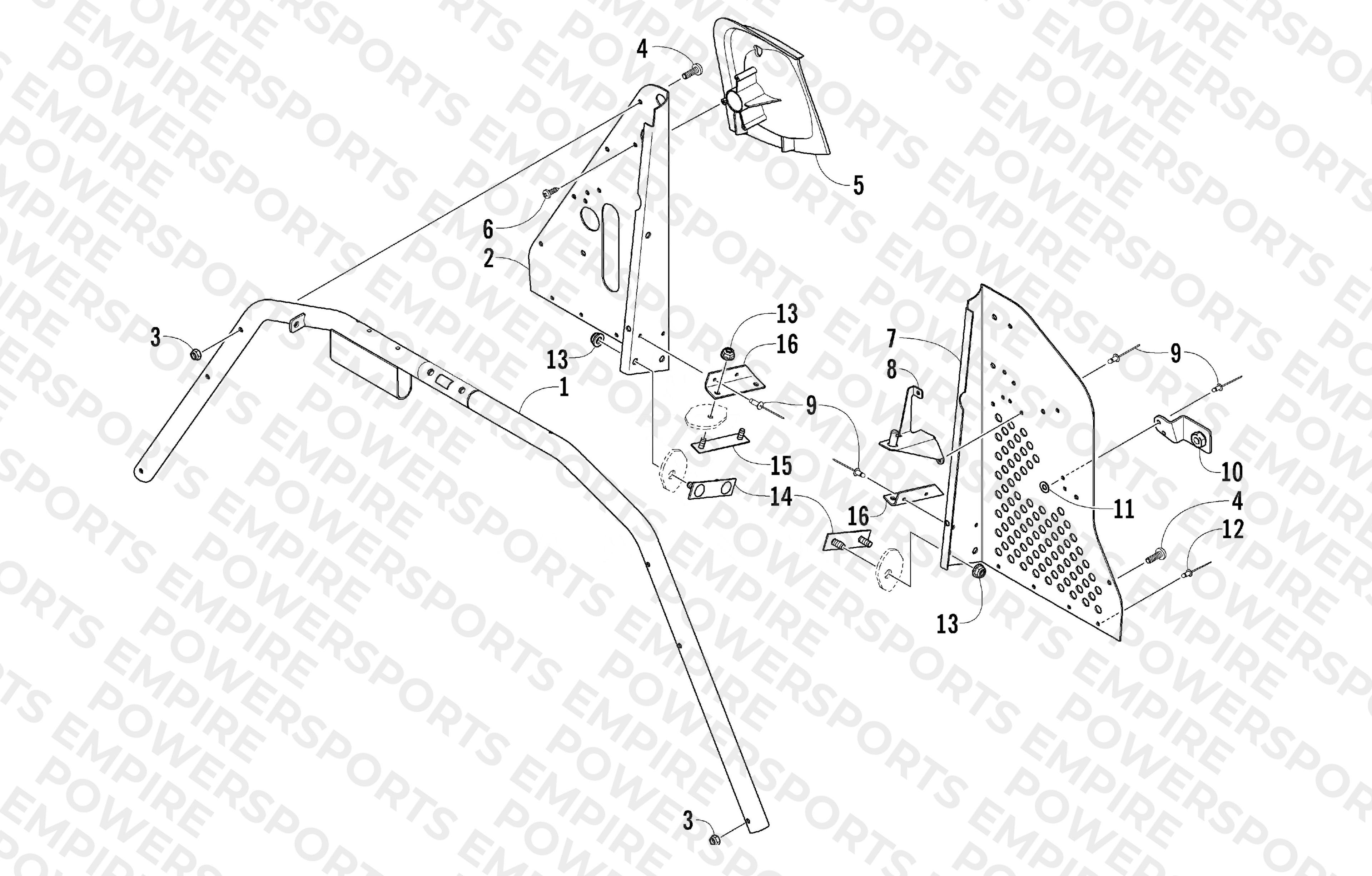 STEERING SUPPORT ASSEMBLY
