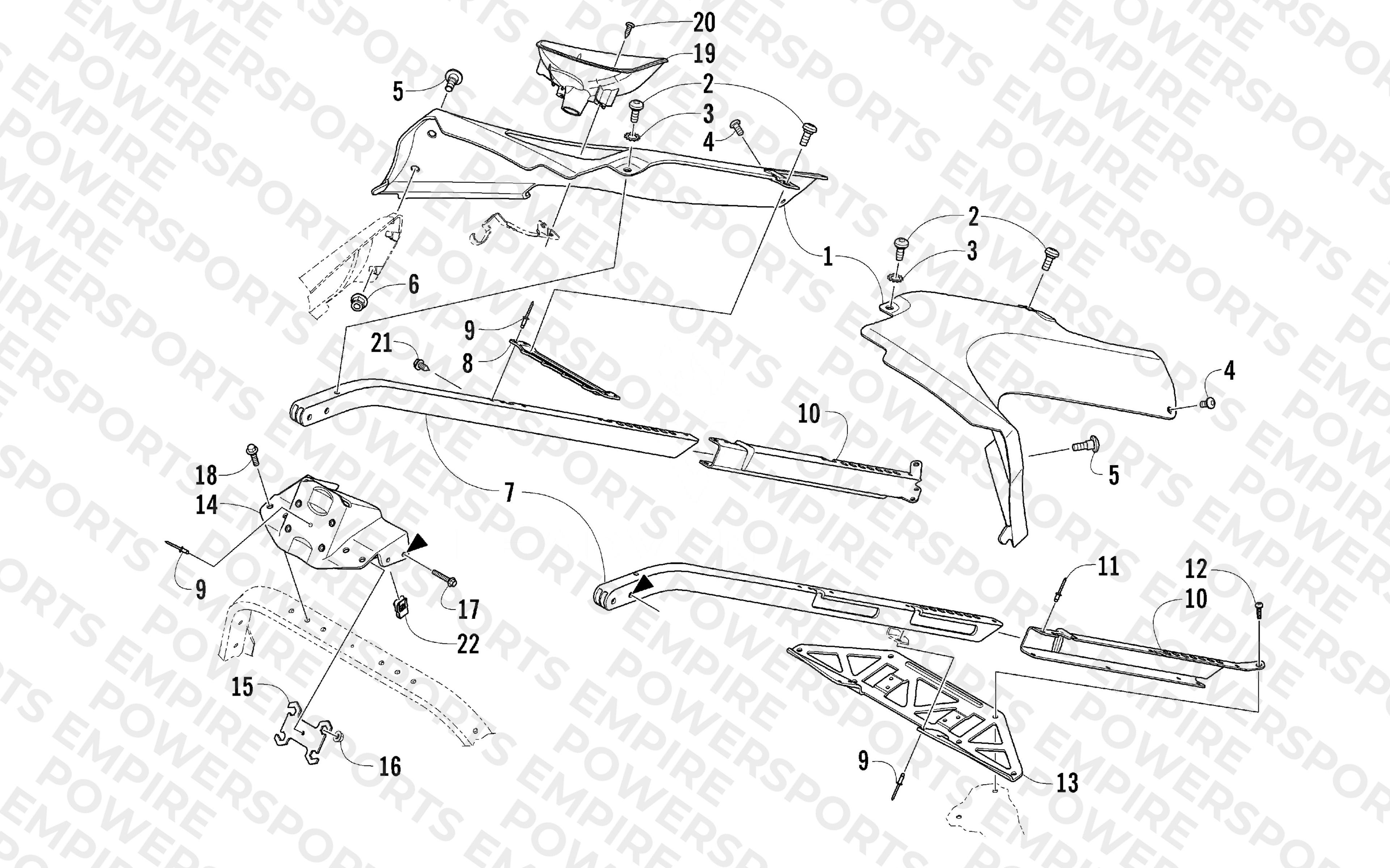 SEAT SUPPORT ASSEMBLY