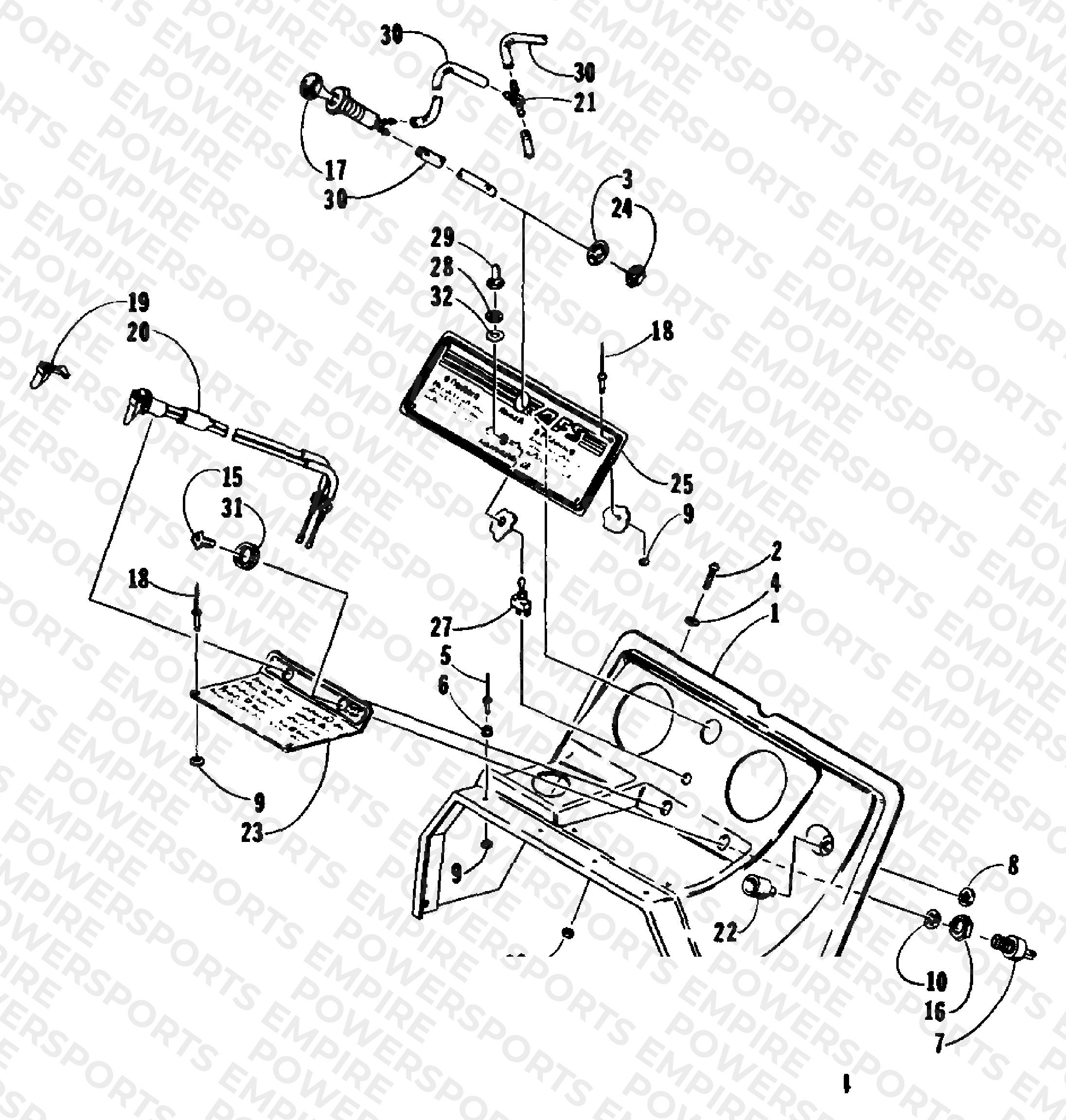 SWITCH, CHOKE, AND CONSOLE ASSEMBLY