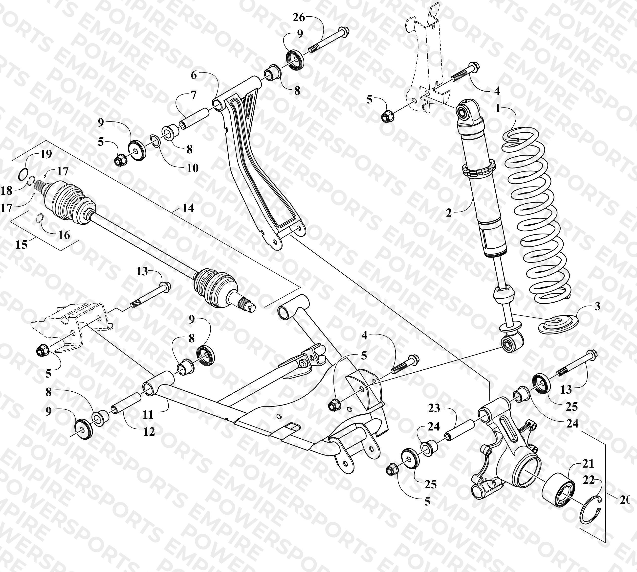 REAR SUSPENSION ASSEMBLY