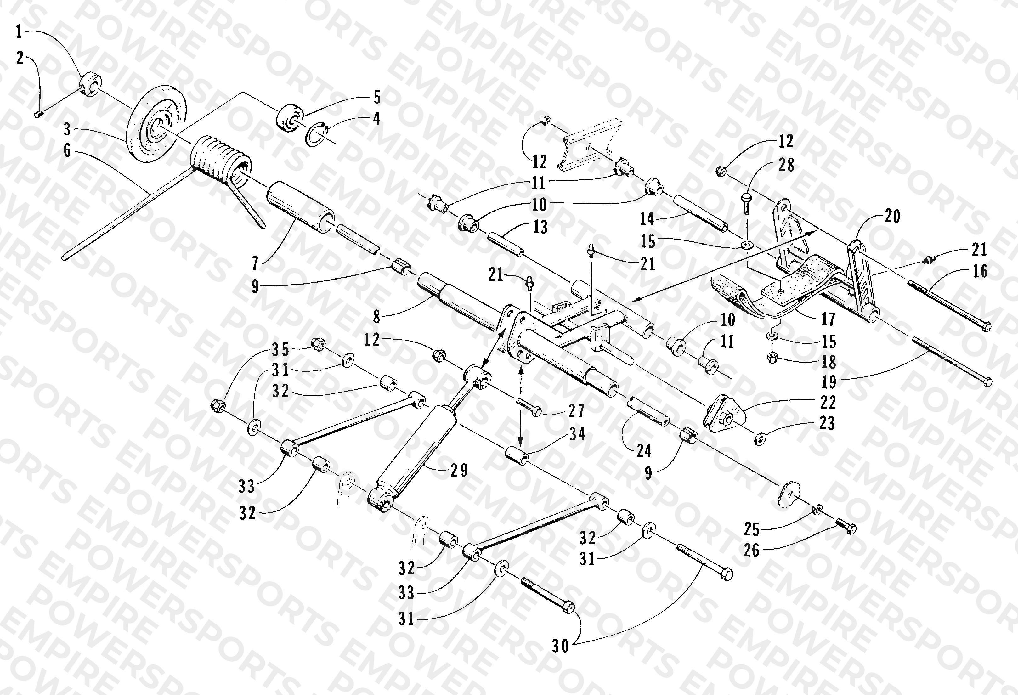 REAR SUSPENSION - REAR ARM ASSEMBLY