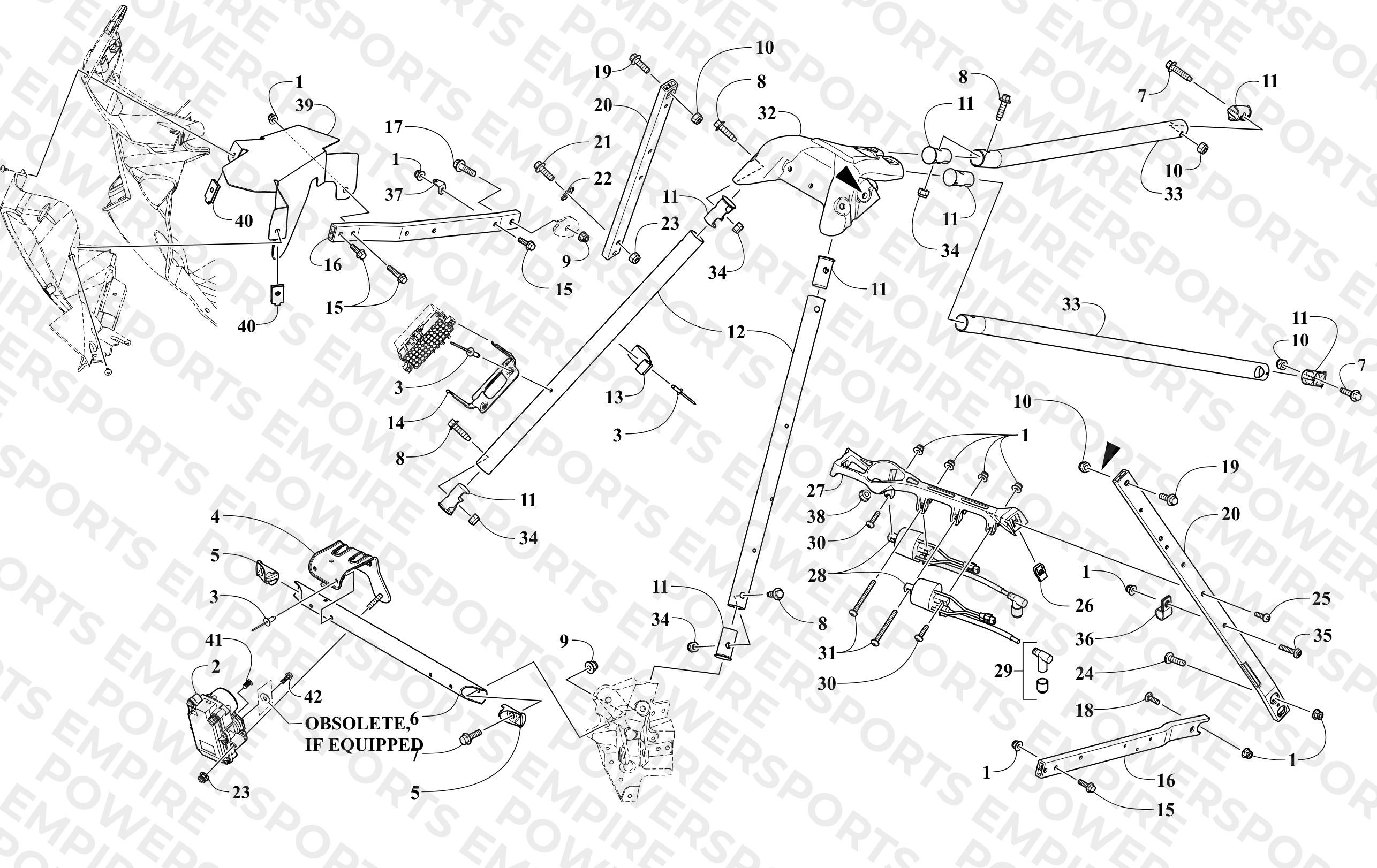 STEERING SUPPORT ASSEMBLY