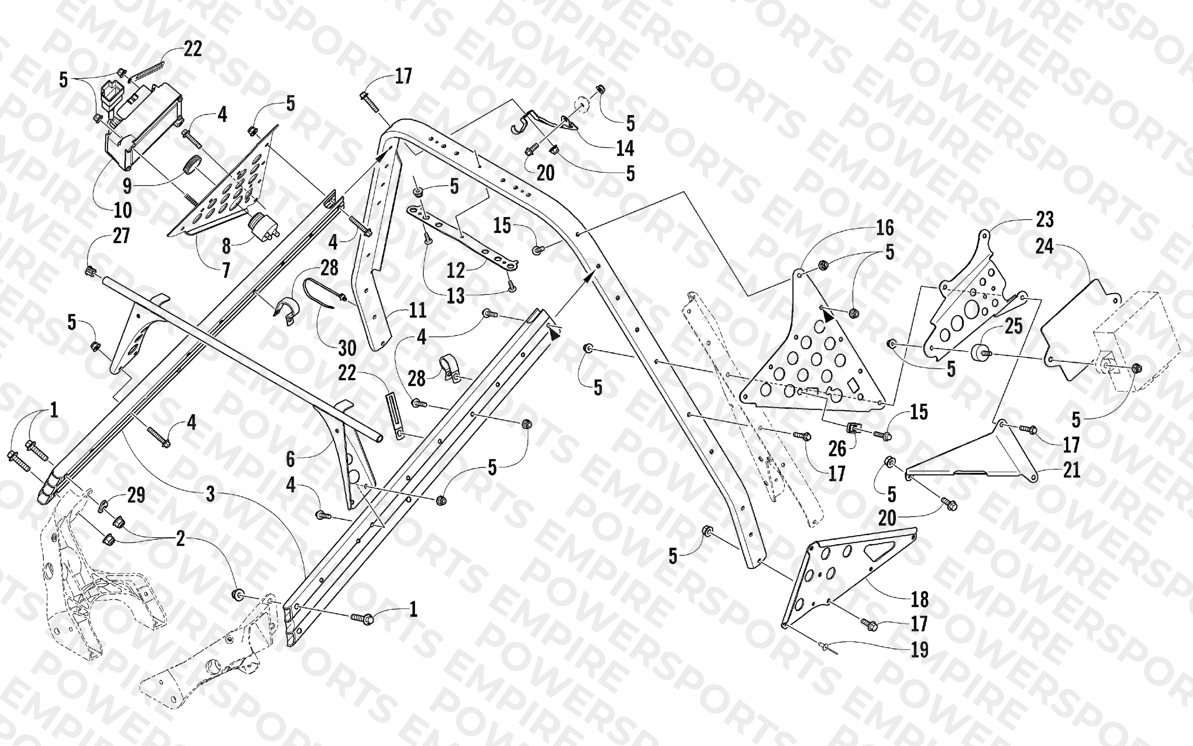 STEERING SUPPORT ASSEMBLY