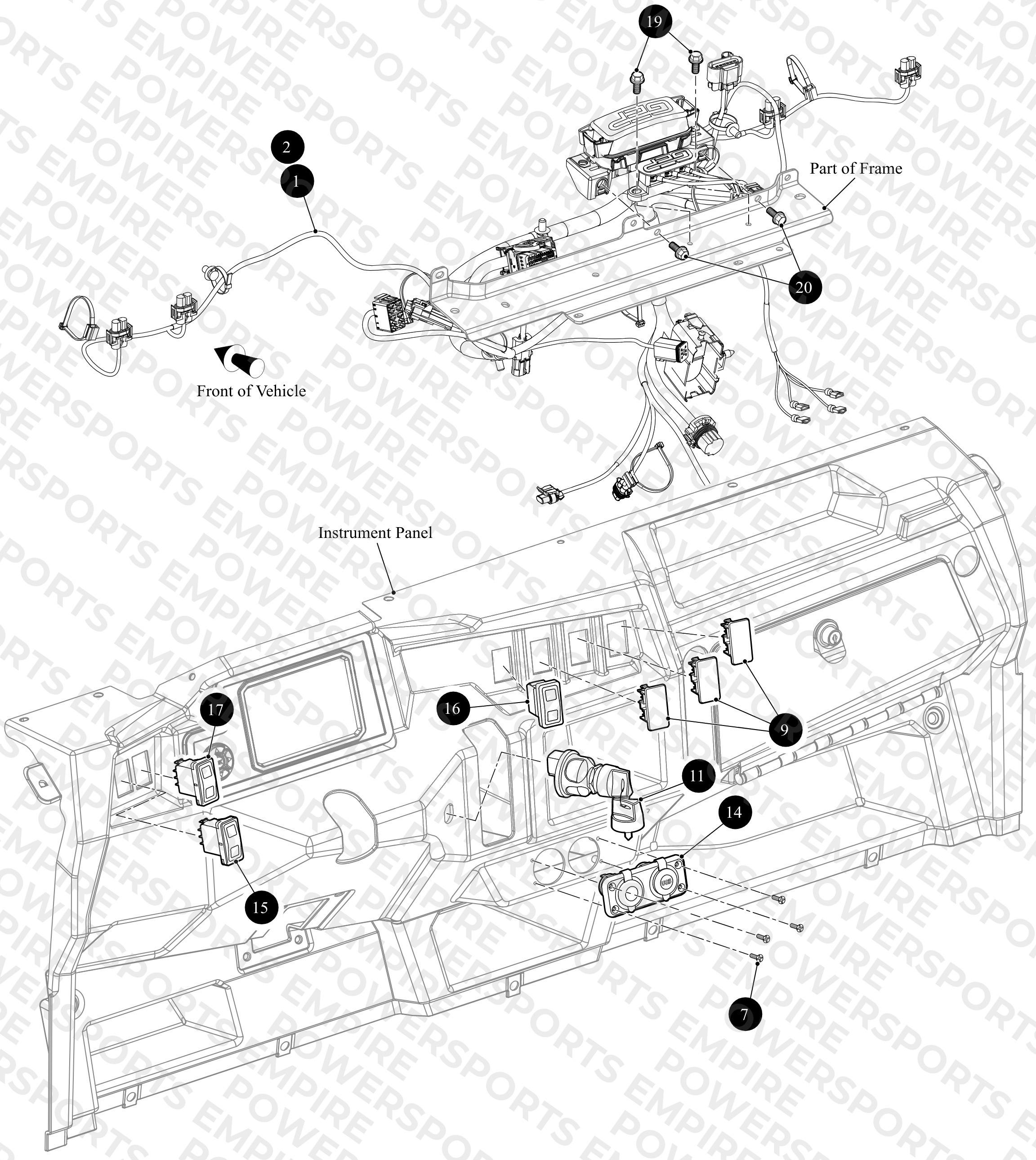 MAIN HARNESS FRONT