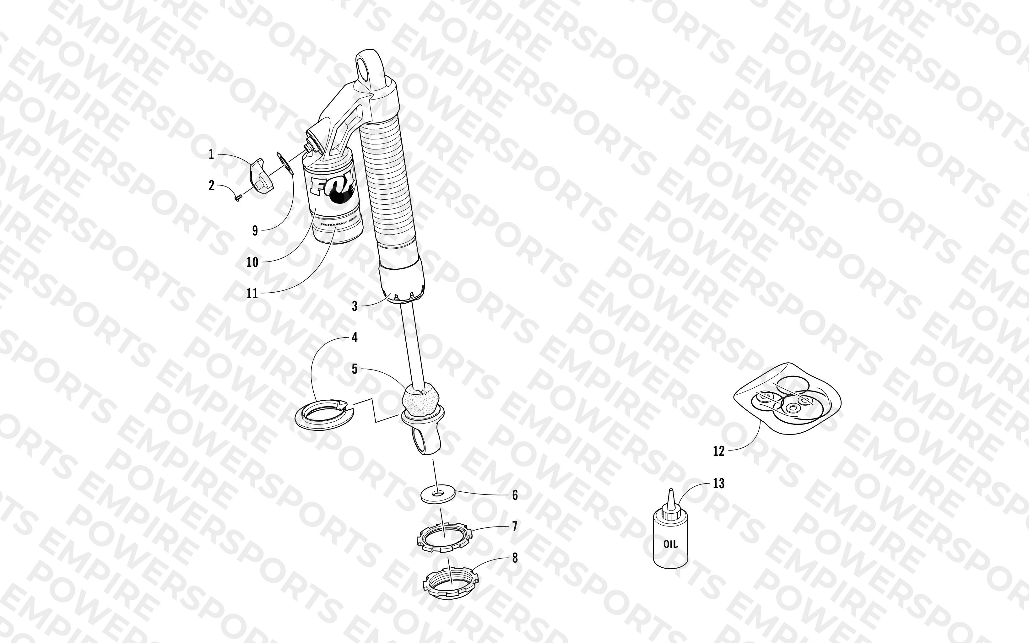 FRONT SUSPENSION SHOCK ABSORBER