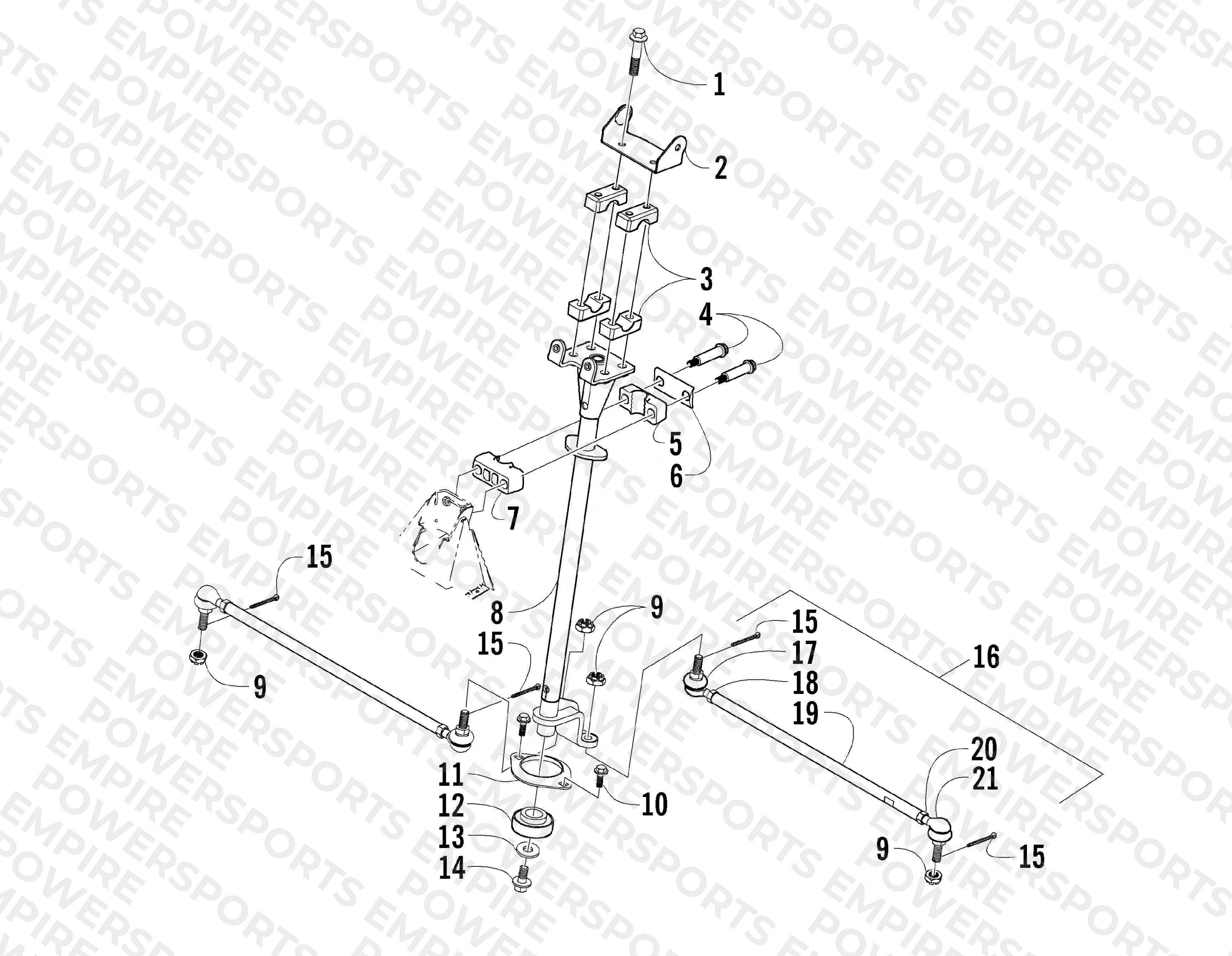STEERING POST ASSEMBLY
