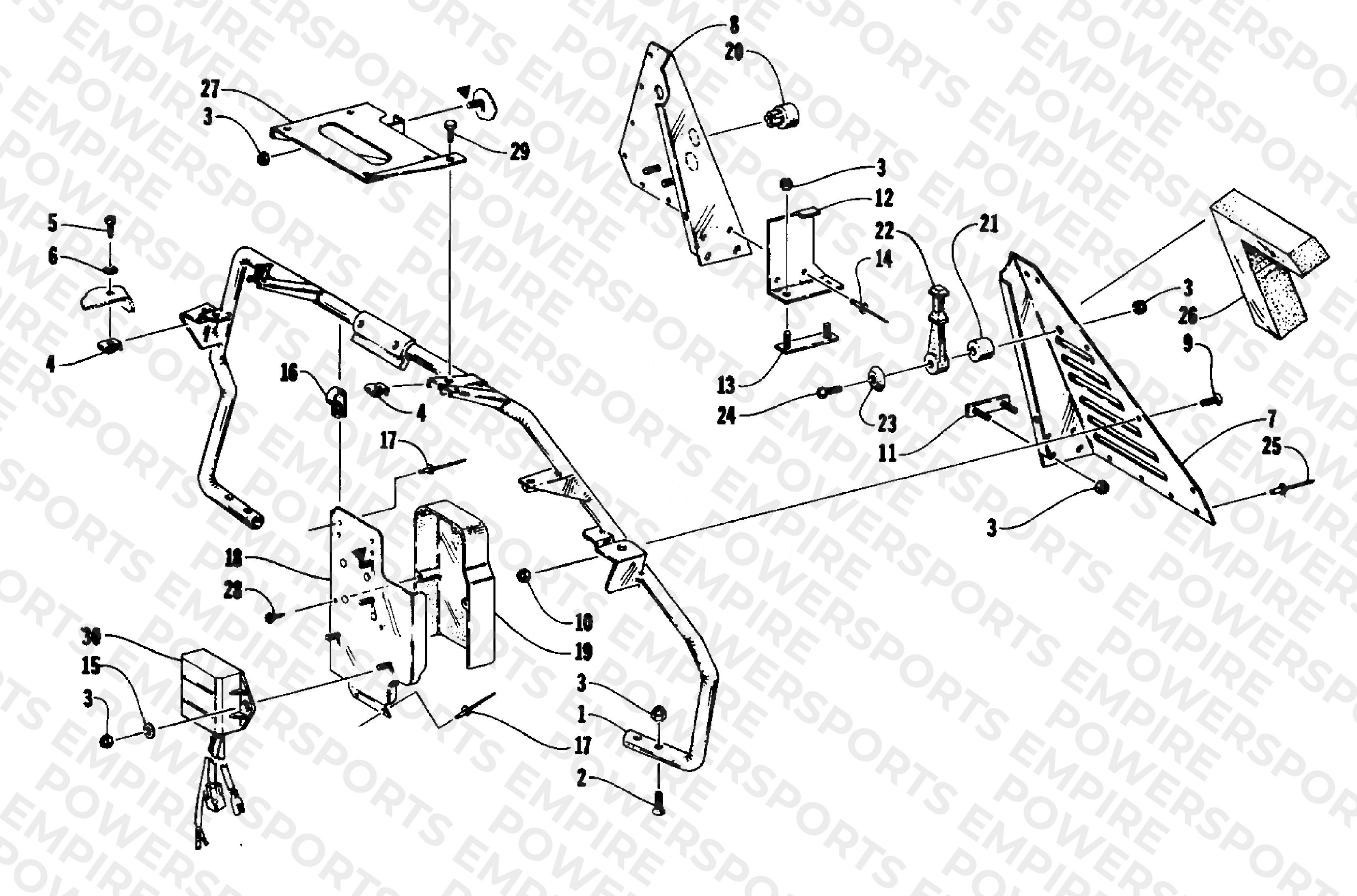 STEERING SUPPORT ASSEMBLY