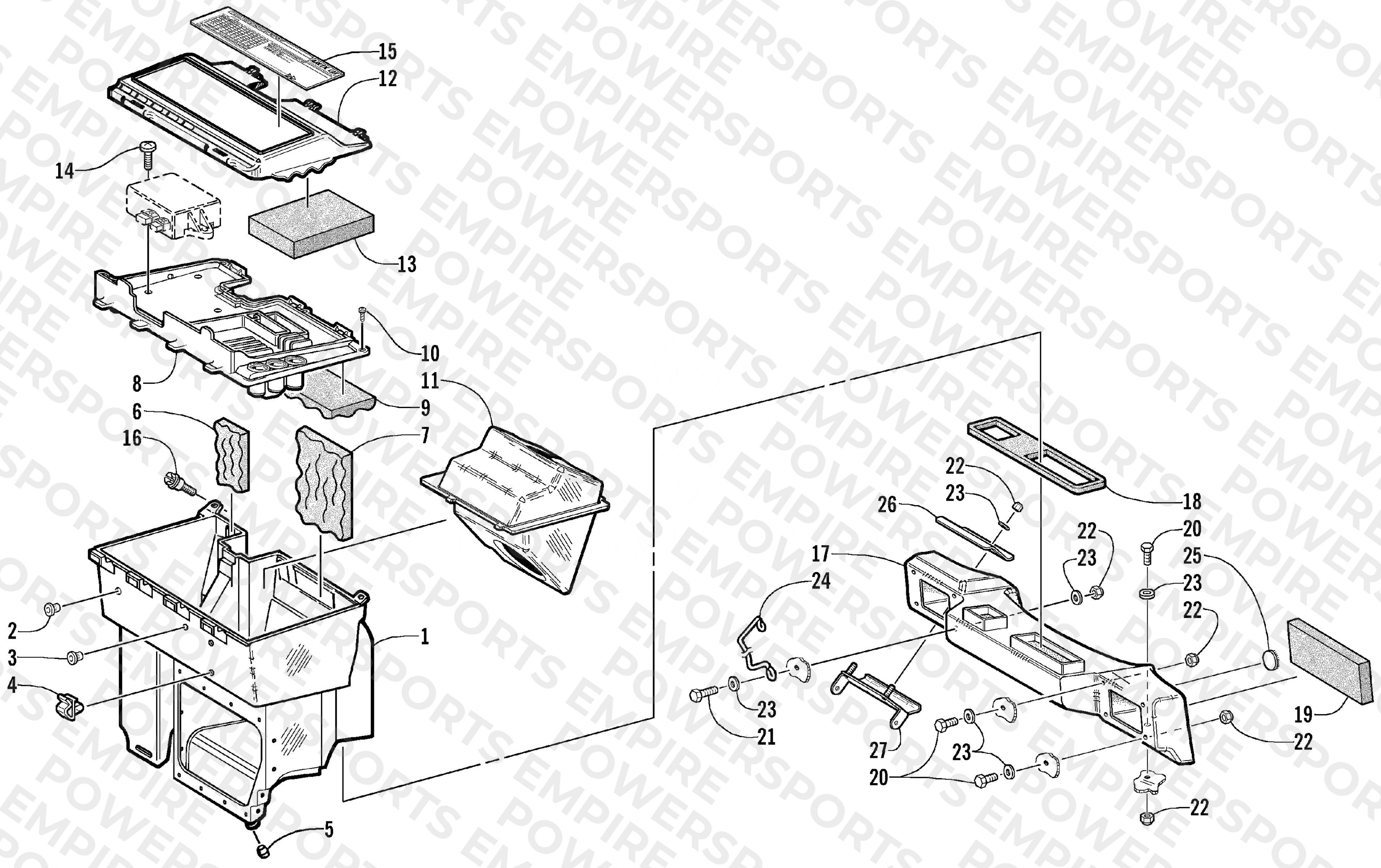AIR SILENCER ASSEMBLY