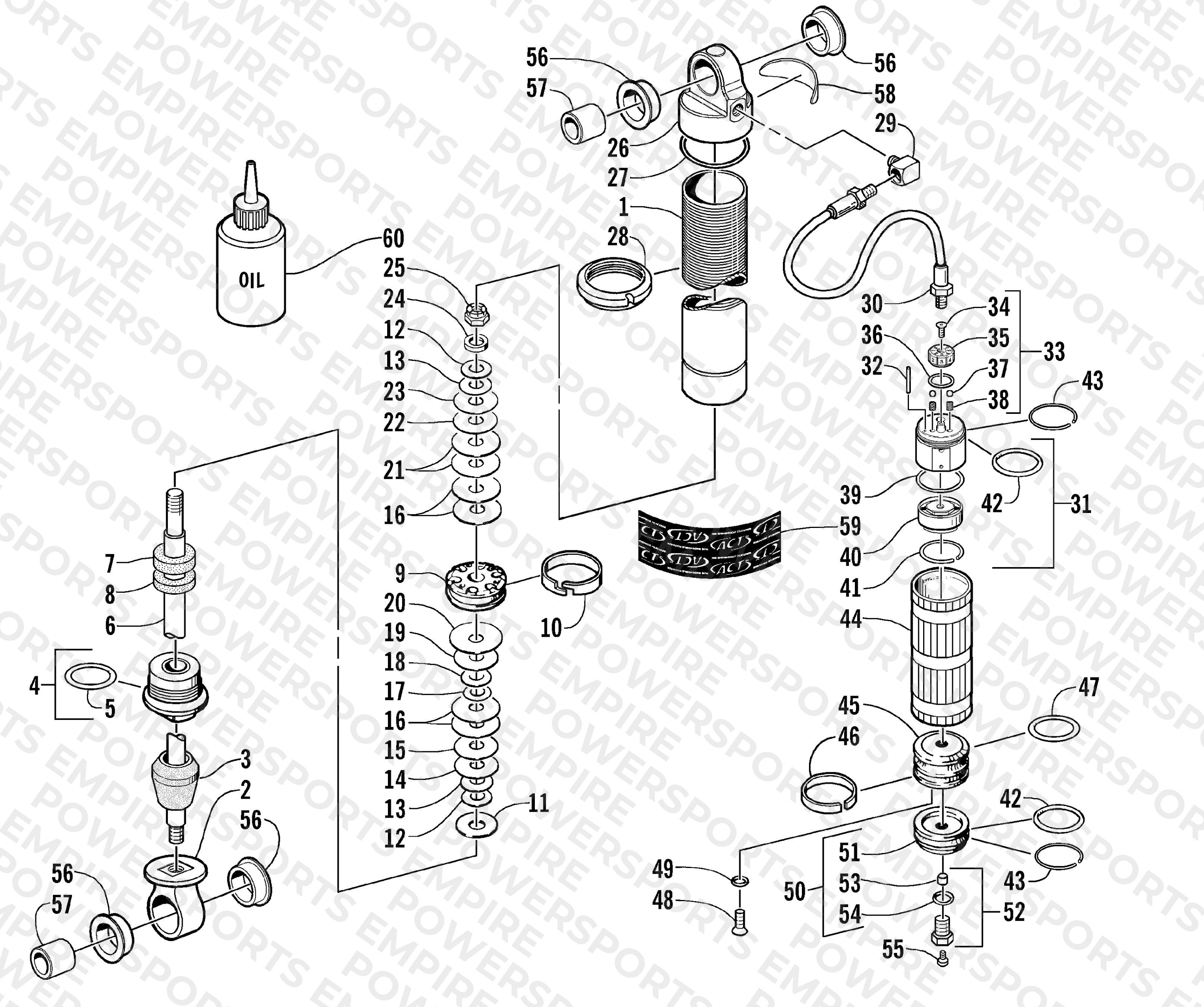 FRONT SUSPENSION SHOCK ABSORBER