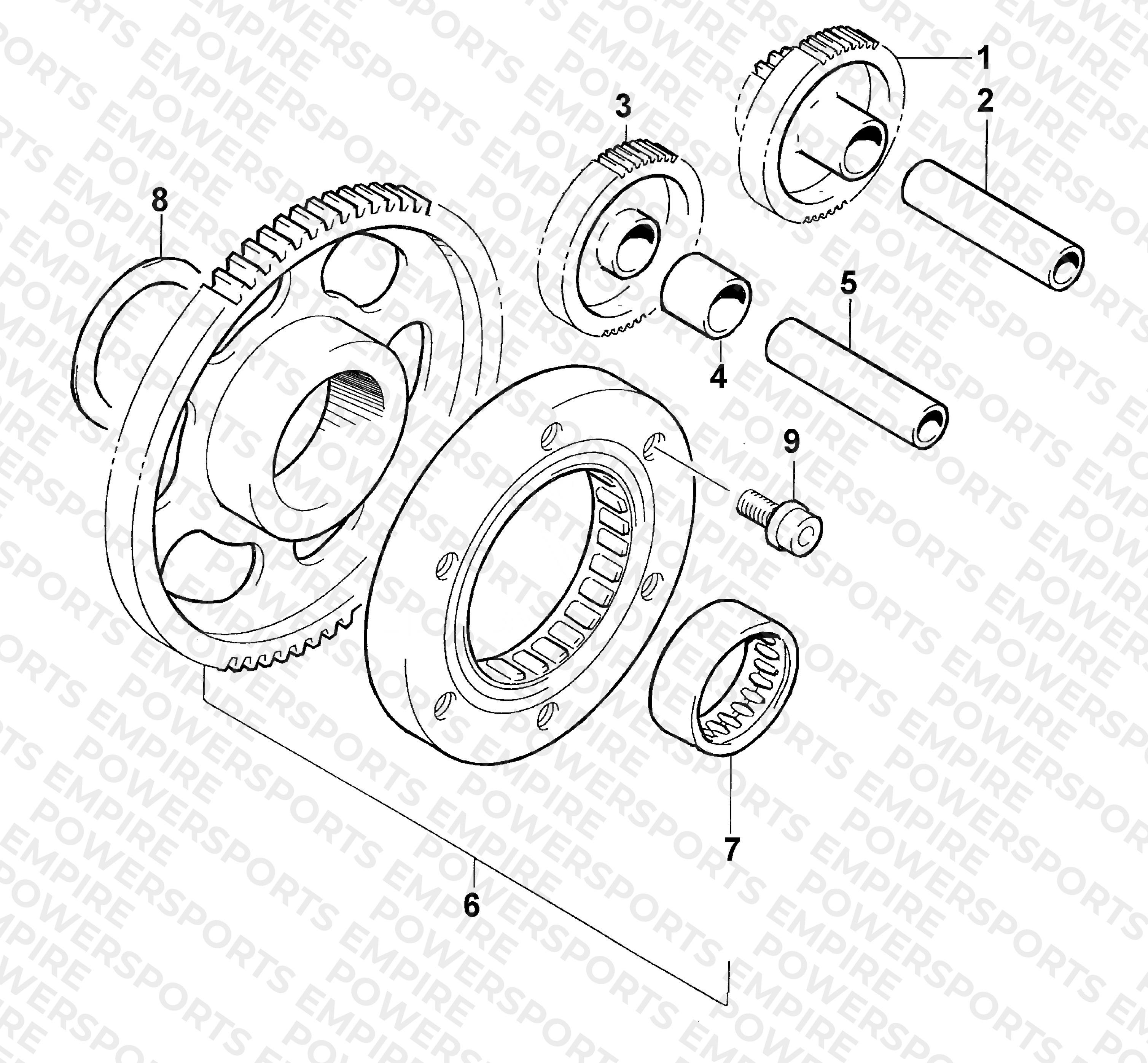 STARTER CLUTCH ASSEMBLY