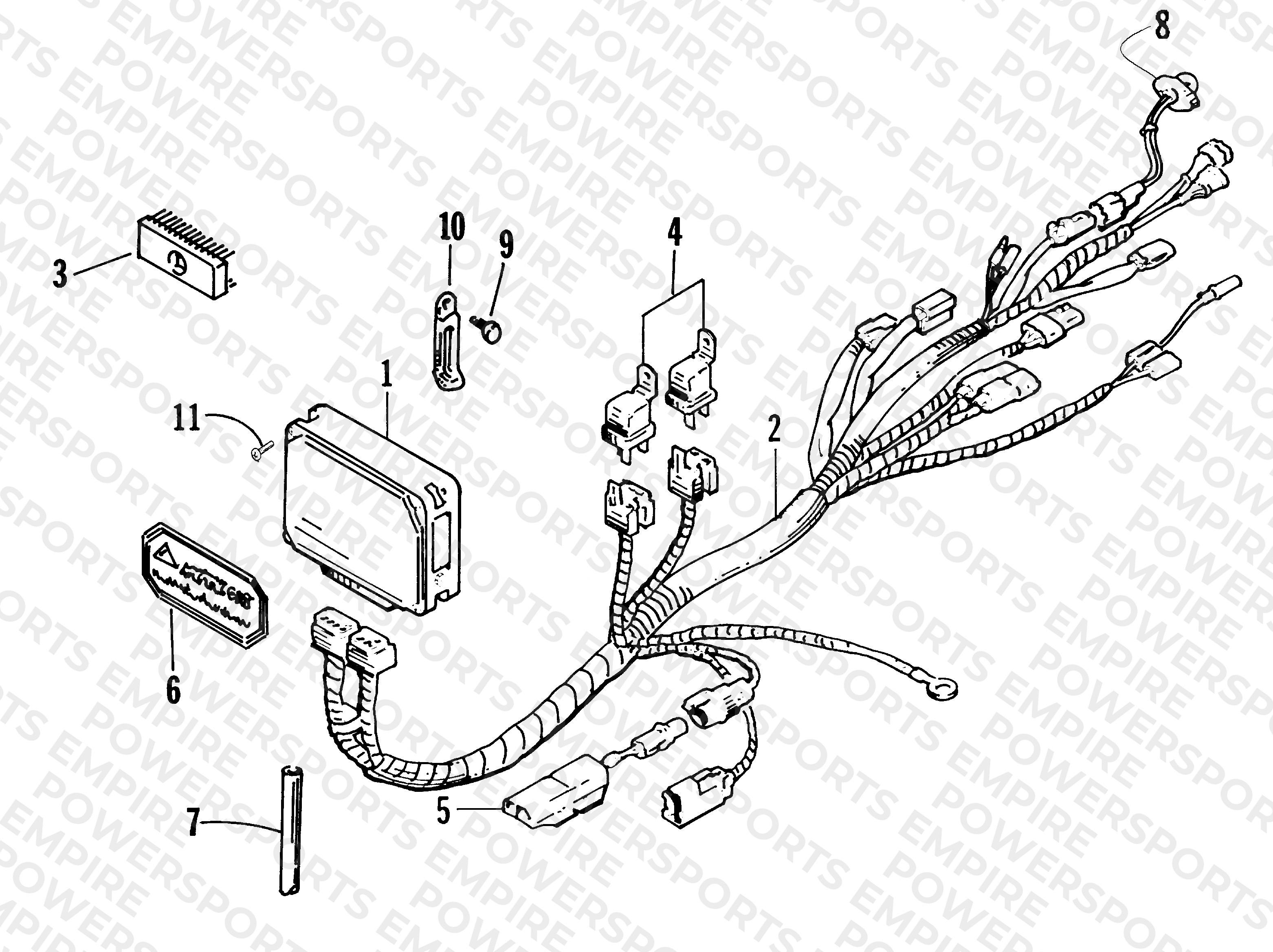 ECU AND ECU HARNESS ASSEMBLIES
