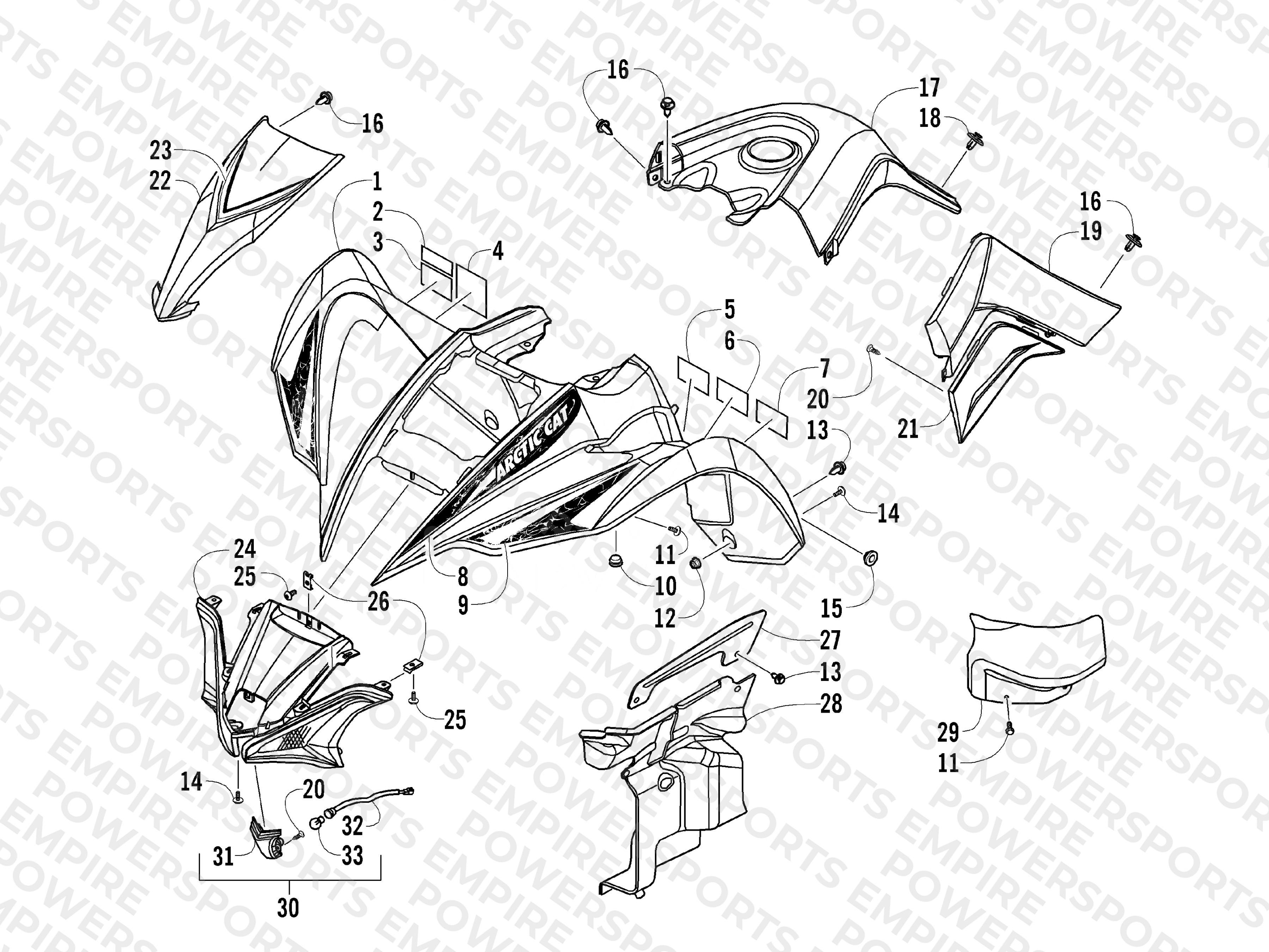 FRONT BODY ASSEMBLY