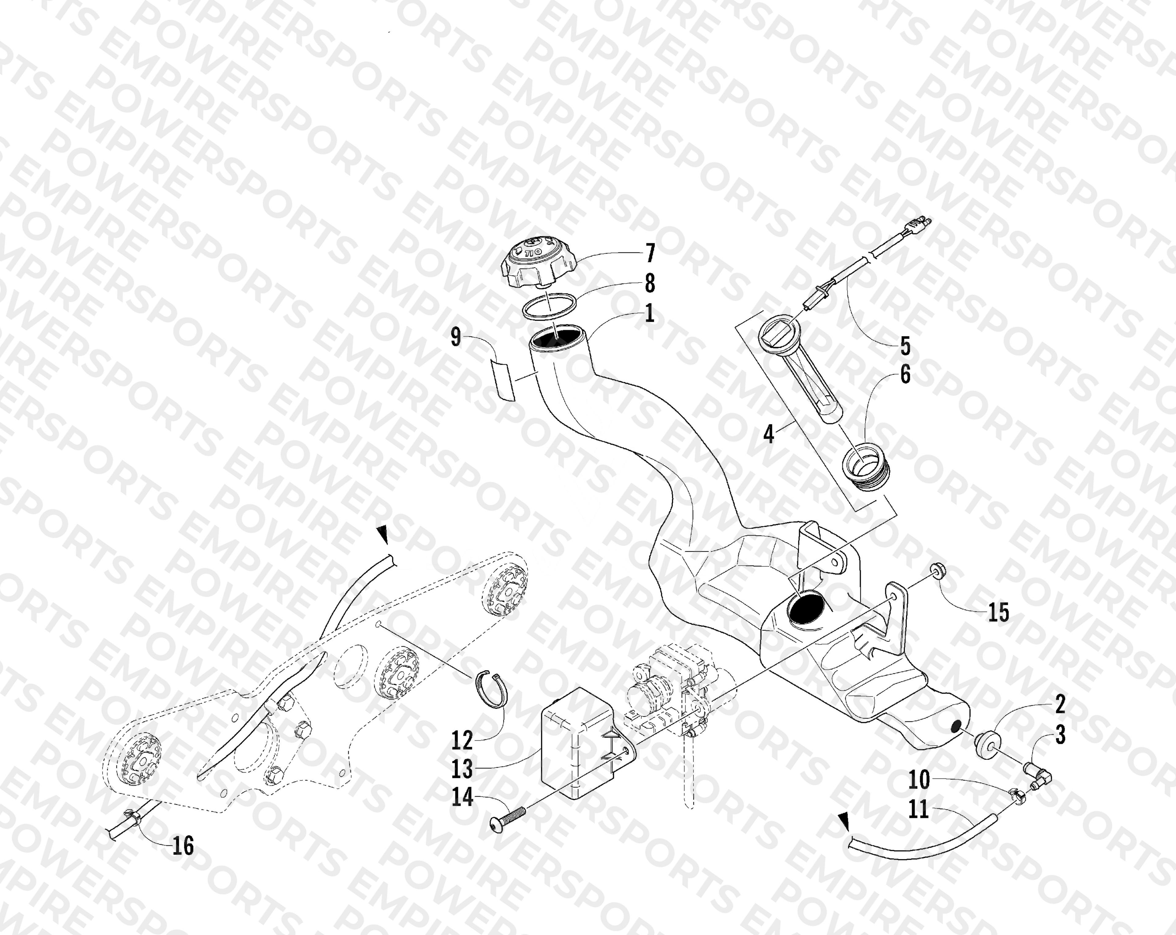 OIL TANK ASSEMBLY