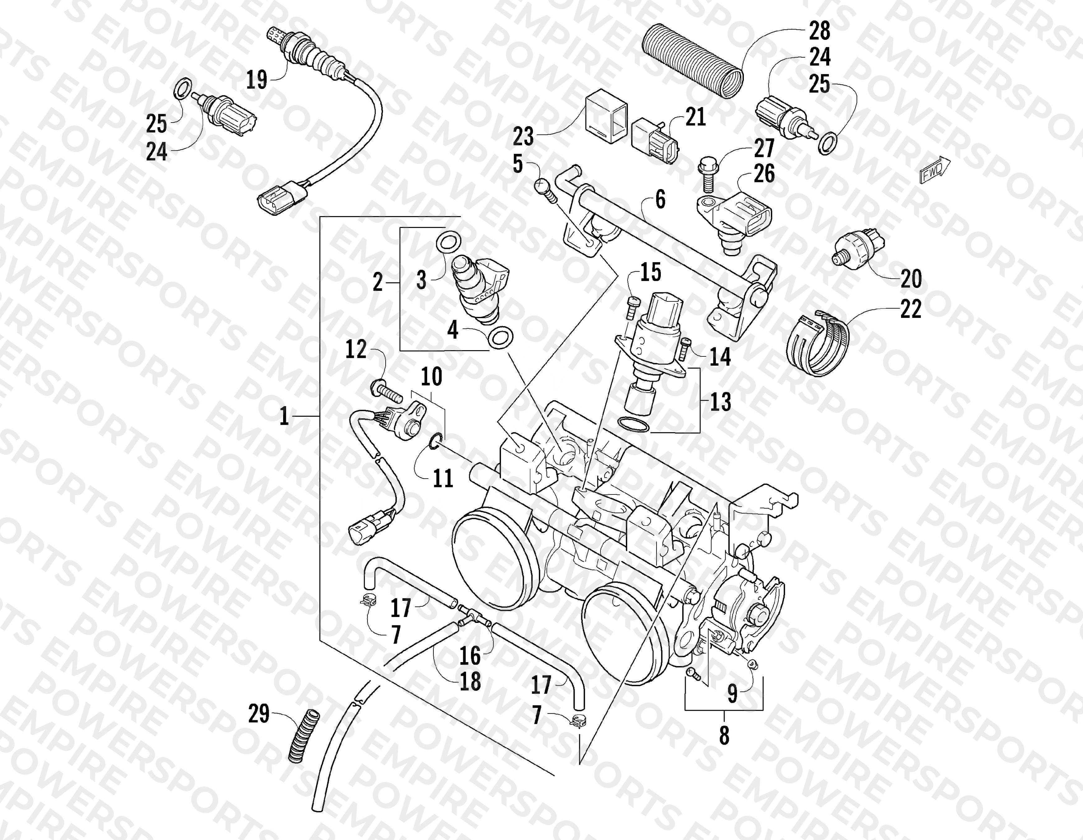 THROTTLE BODY ASSEMBLY