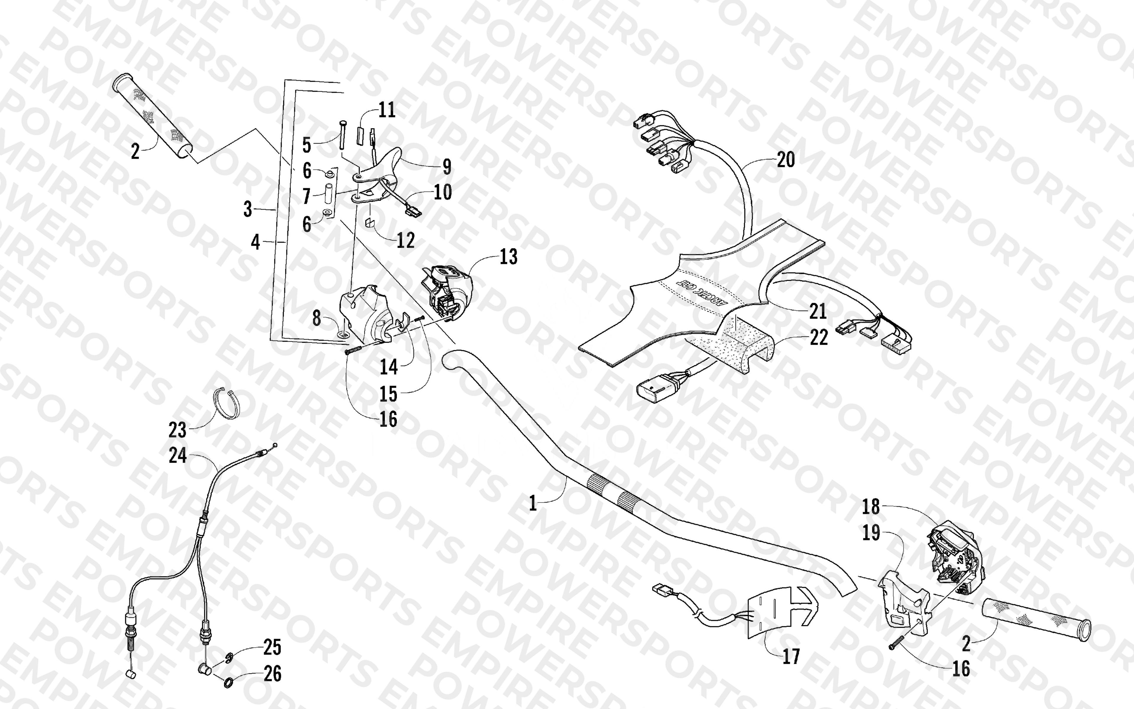 HANDLEBAR AND CONTROLS
