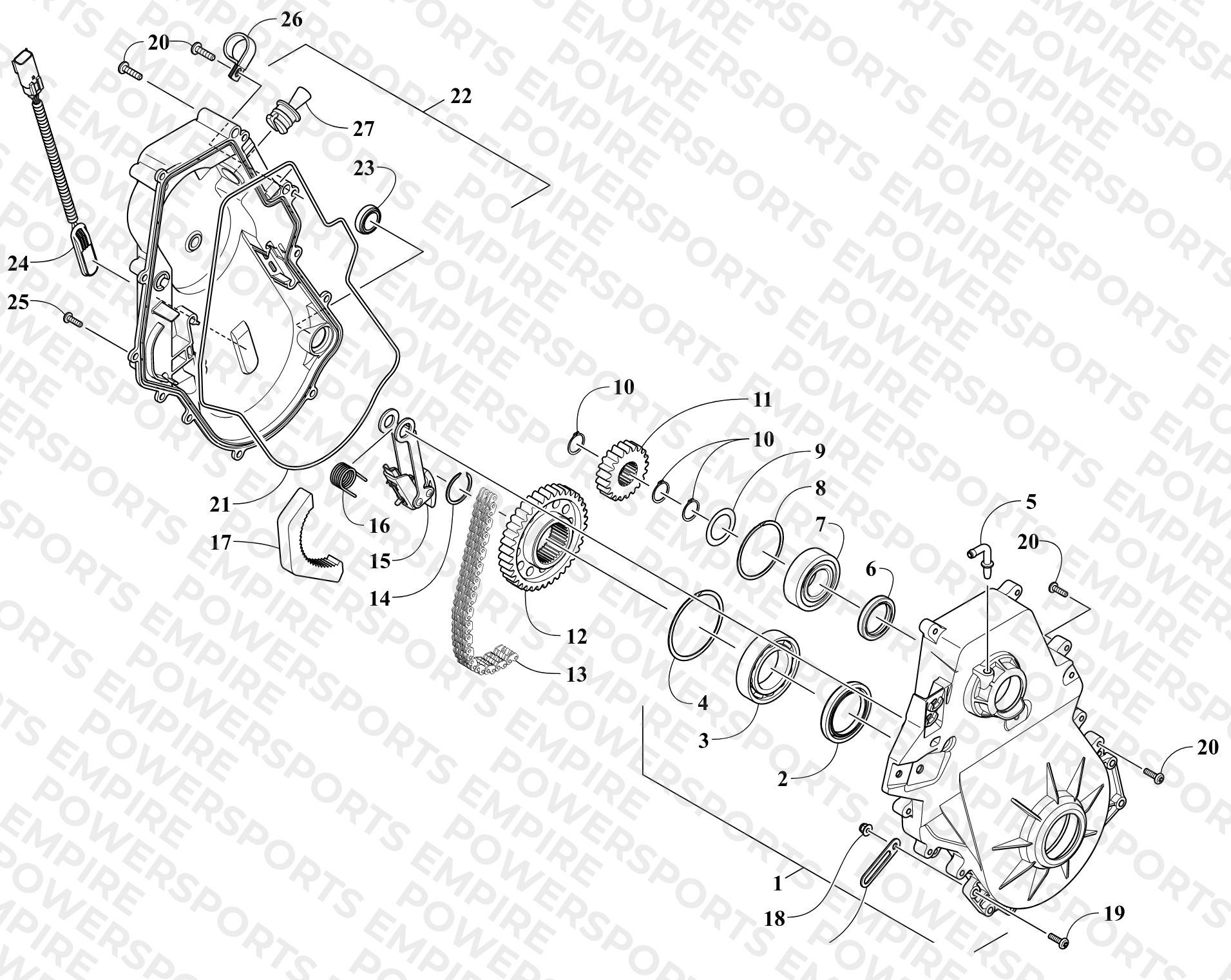 CHAIN CASE ASSEMBLY