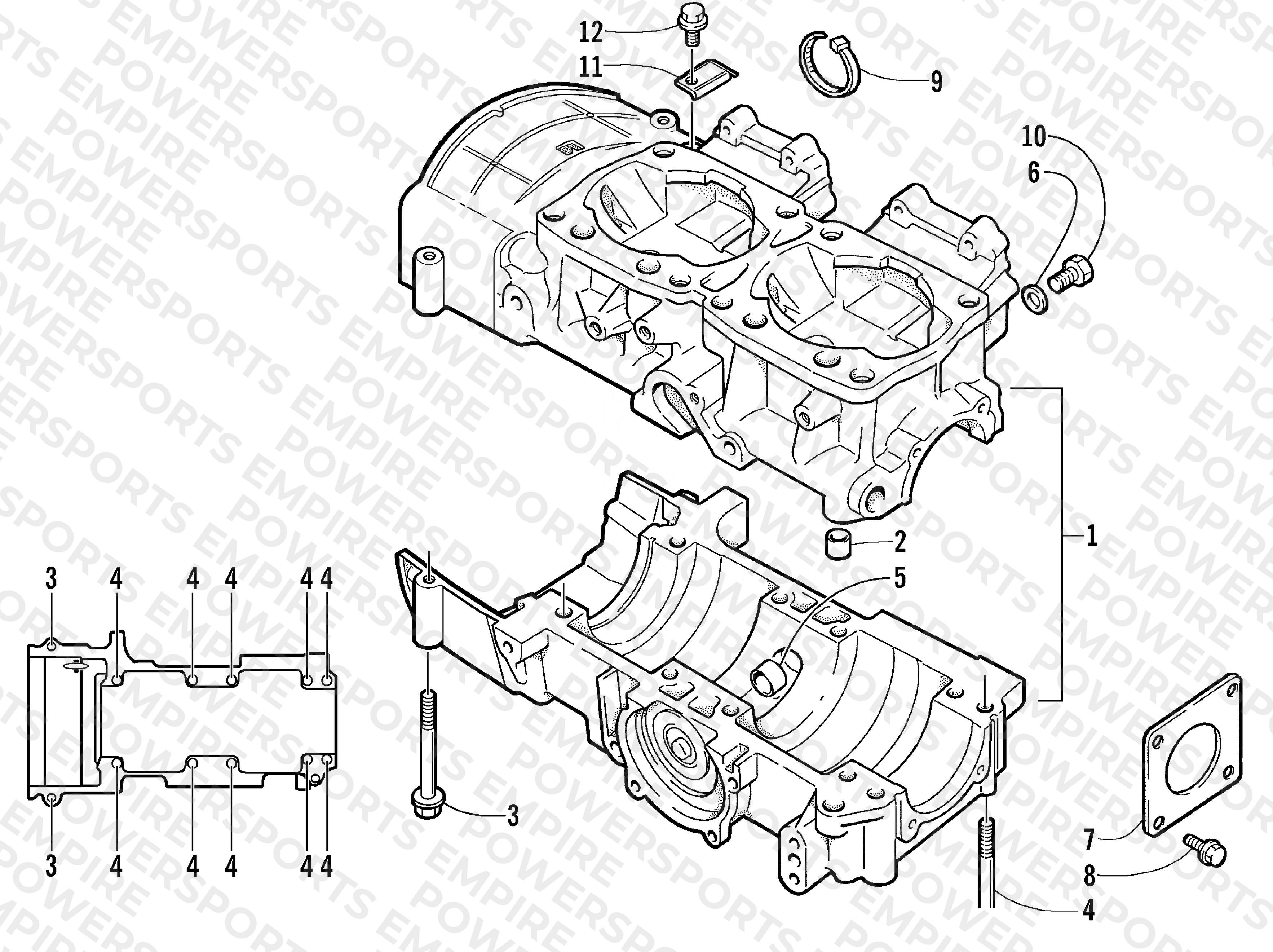 CRANKCASE ASSEMBLY