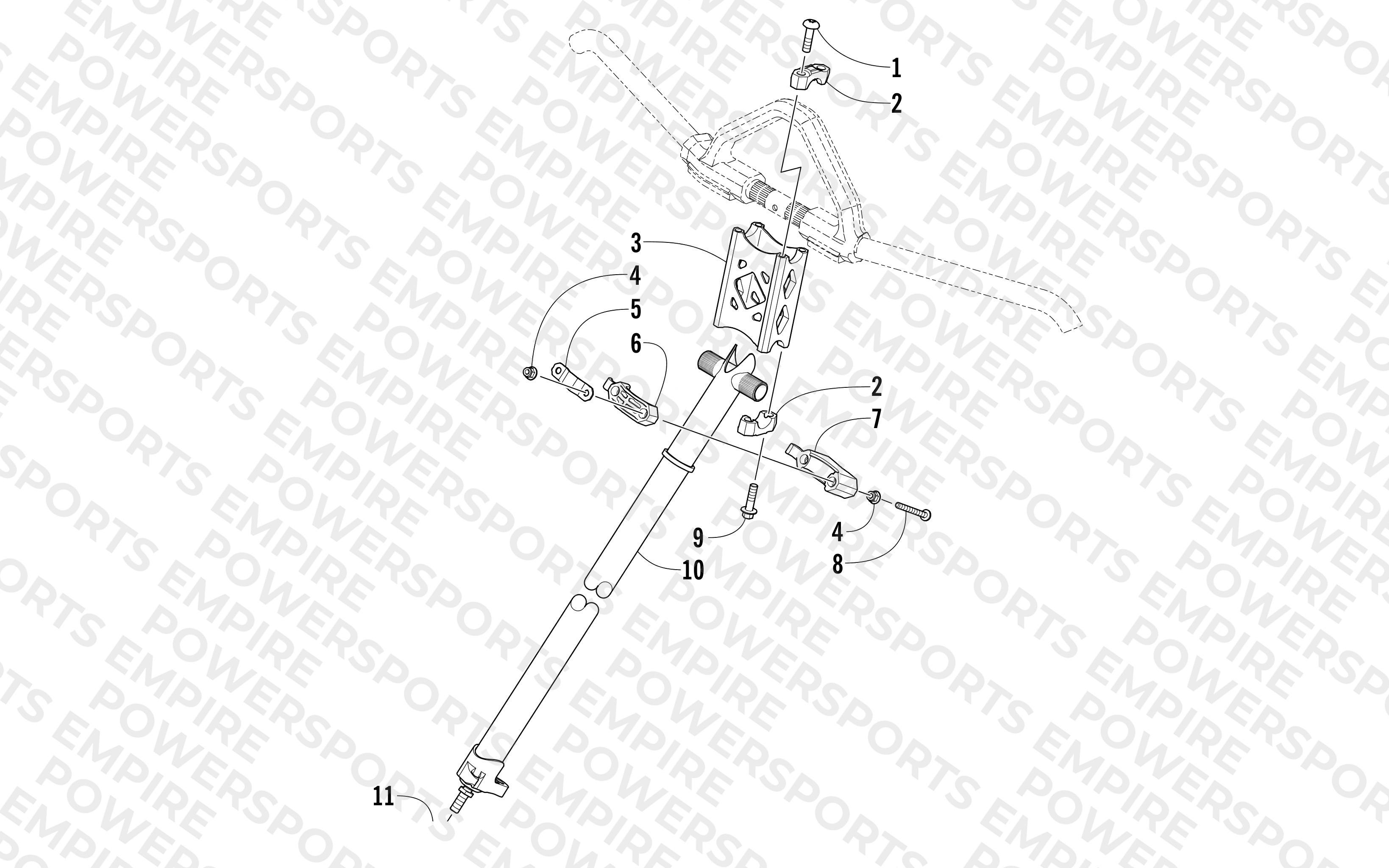 STEERING POST ASSEMBLY