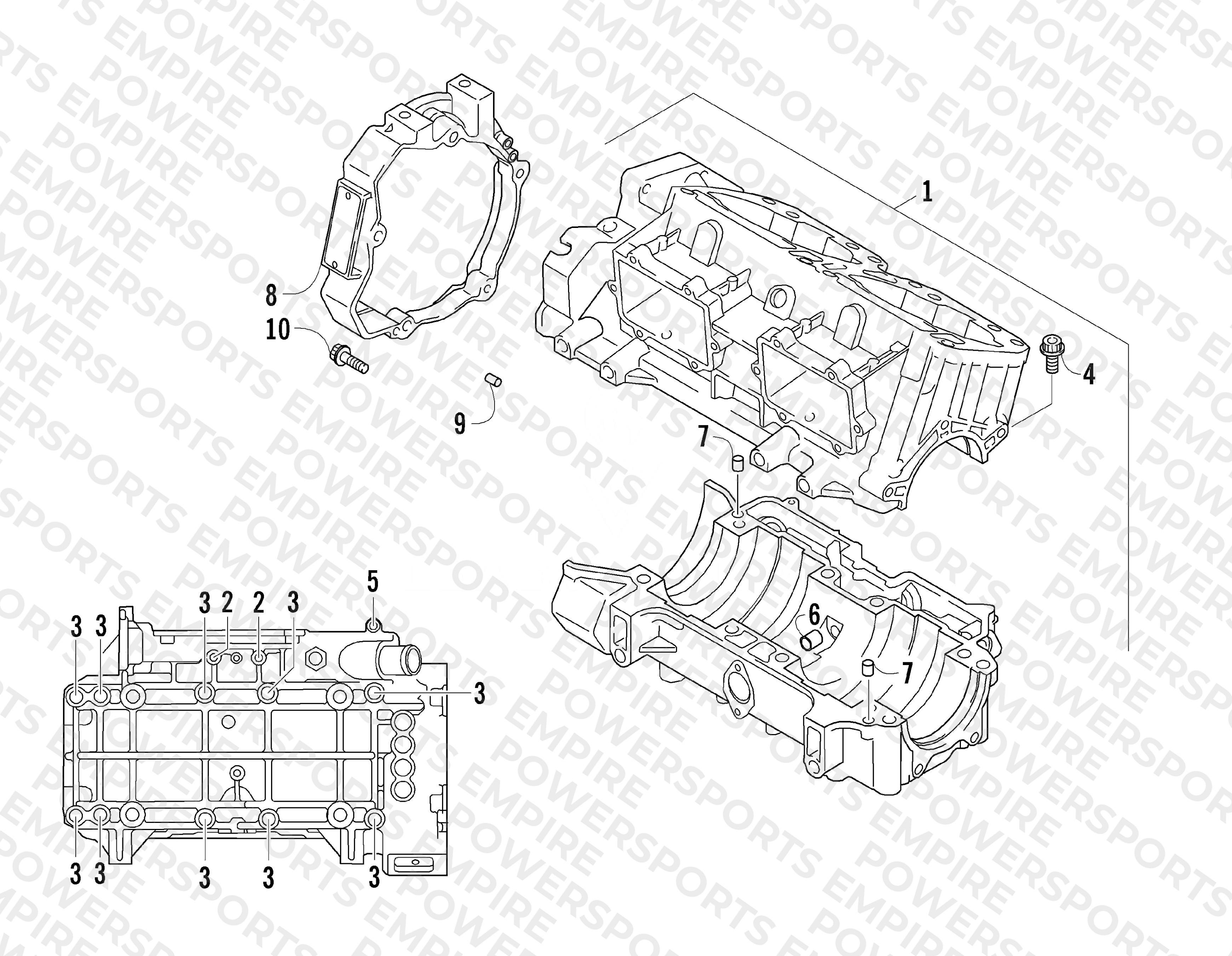 CRANKCASE ASSEMBLY