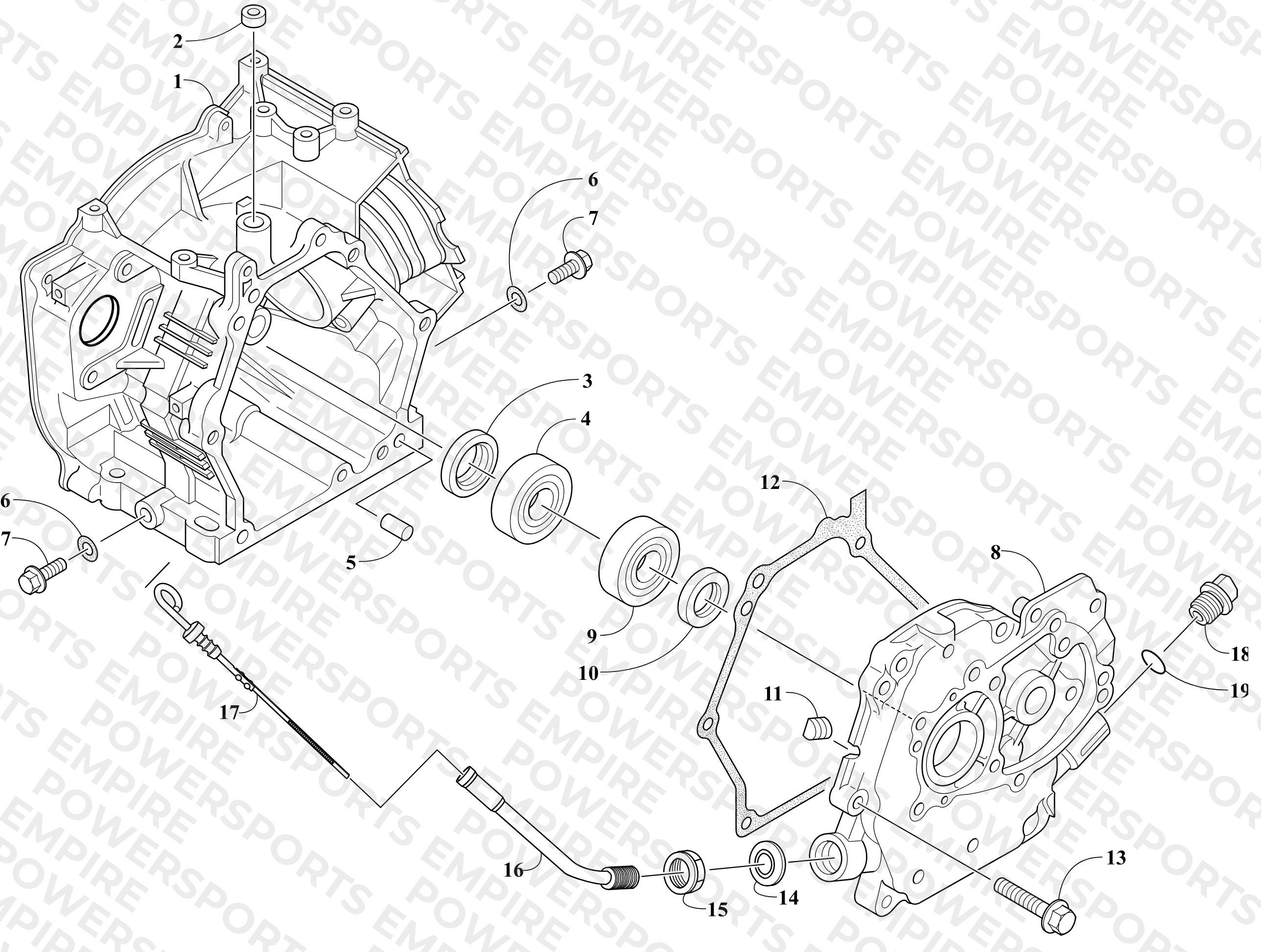 CRANKCASE/COVER ASSEMBLY