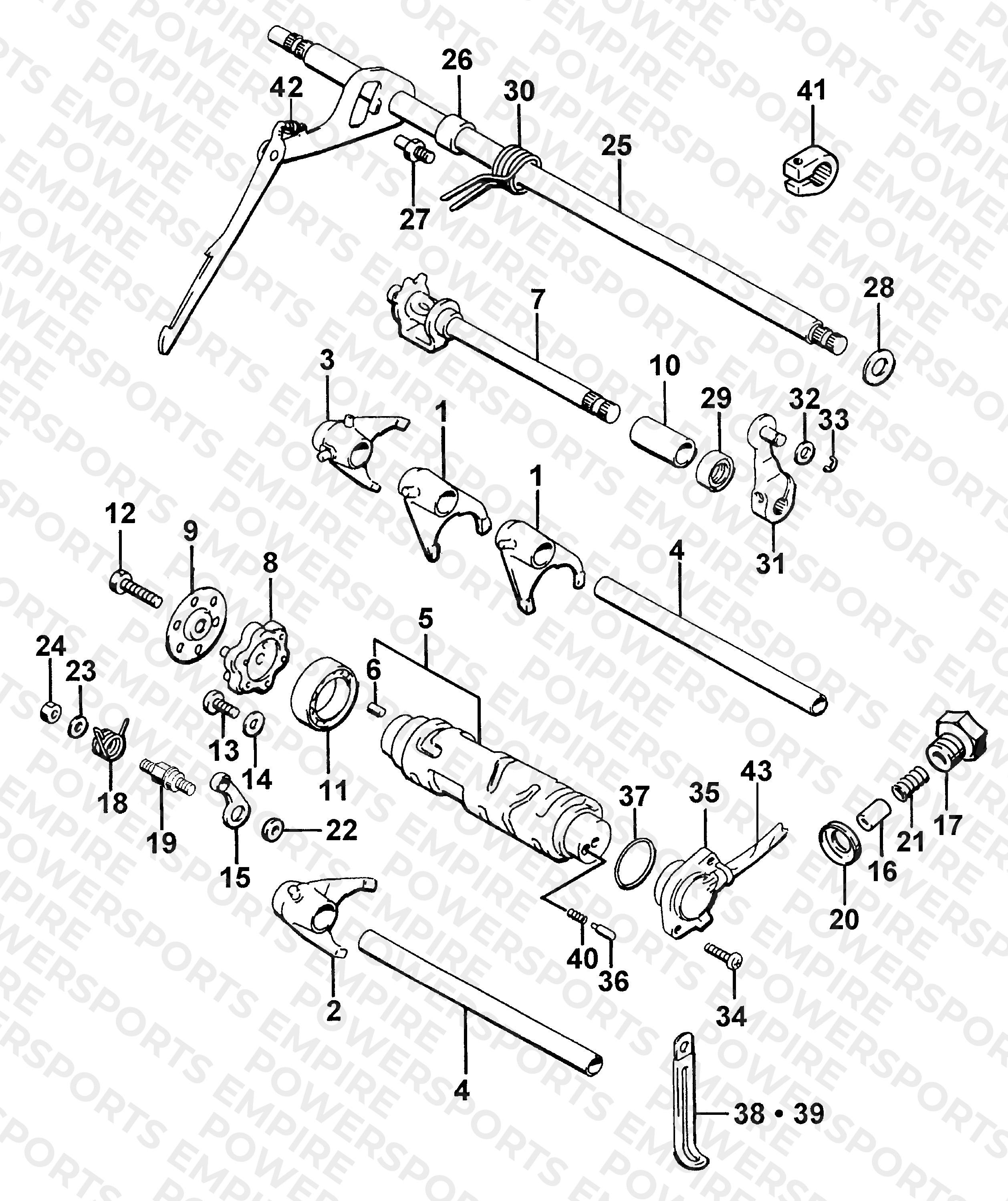 GEAR SHIFTING ASSEMBLY