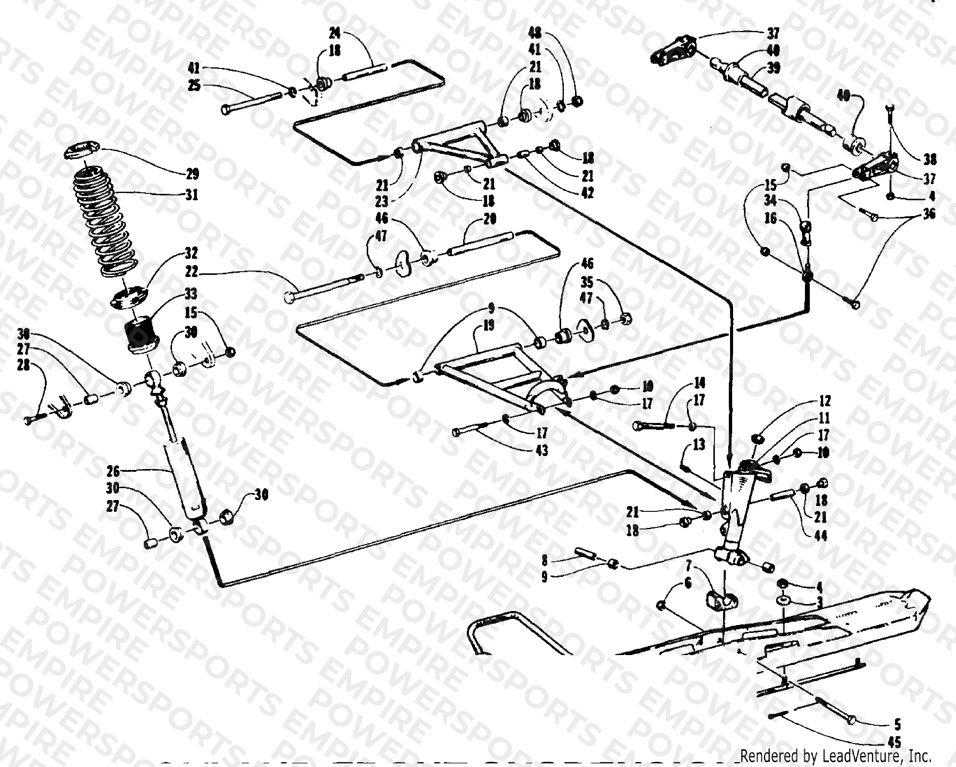 SKI AND FRONT SUSPENSION