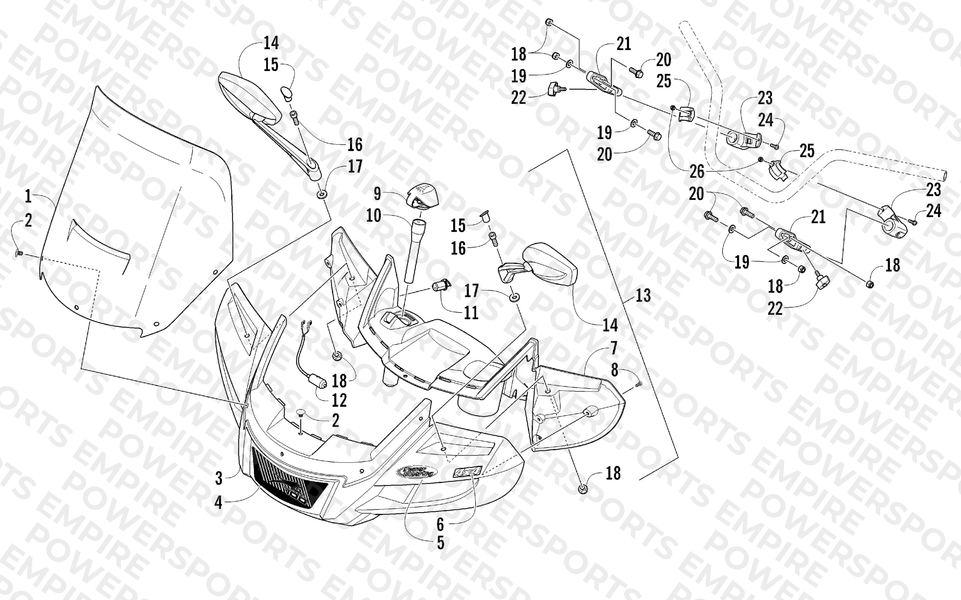 WINDSHIELD ASSEMBLY