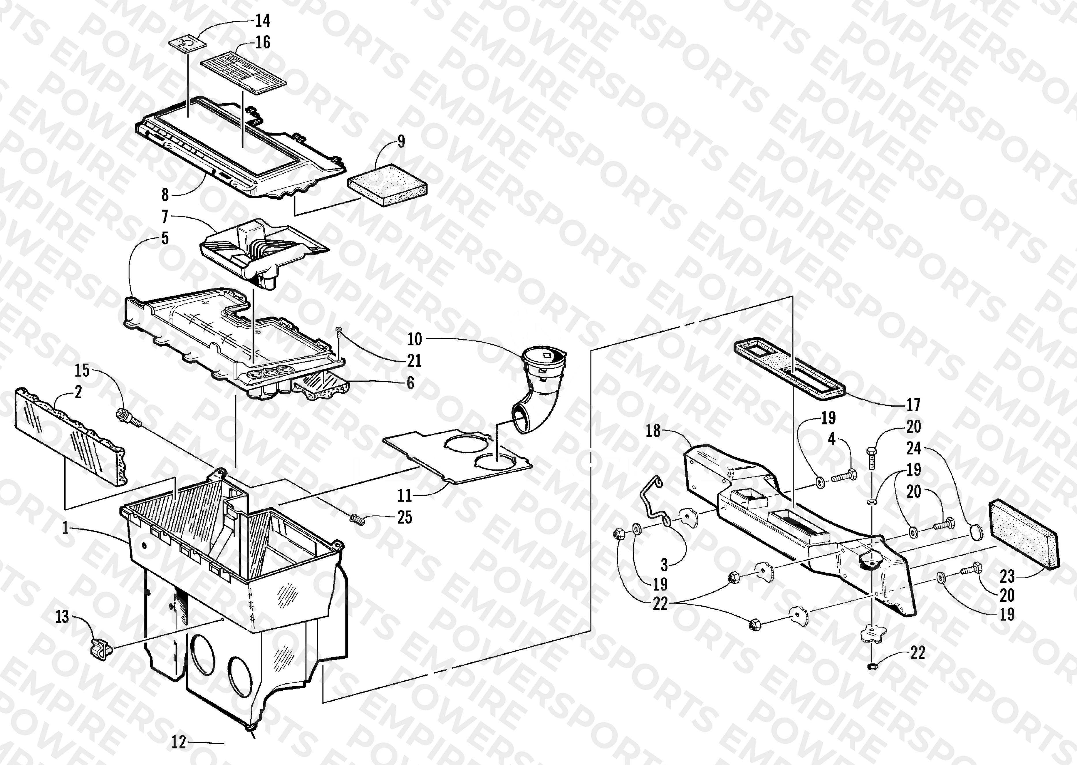 AIR SILENCER ASSEMBLY