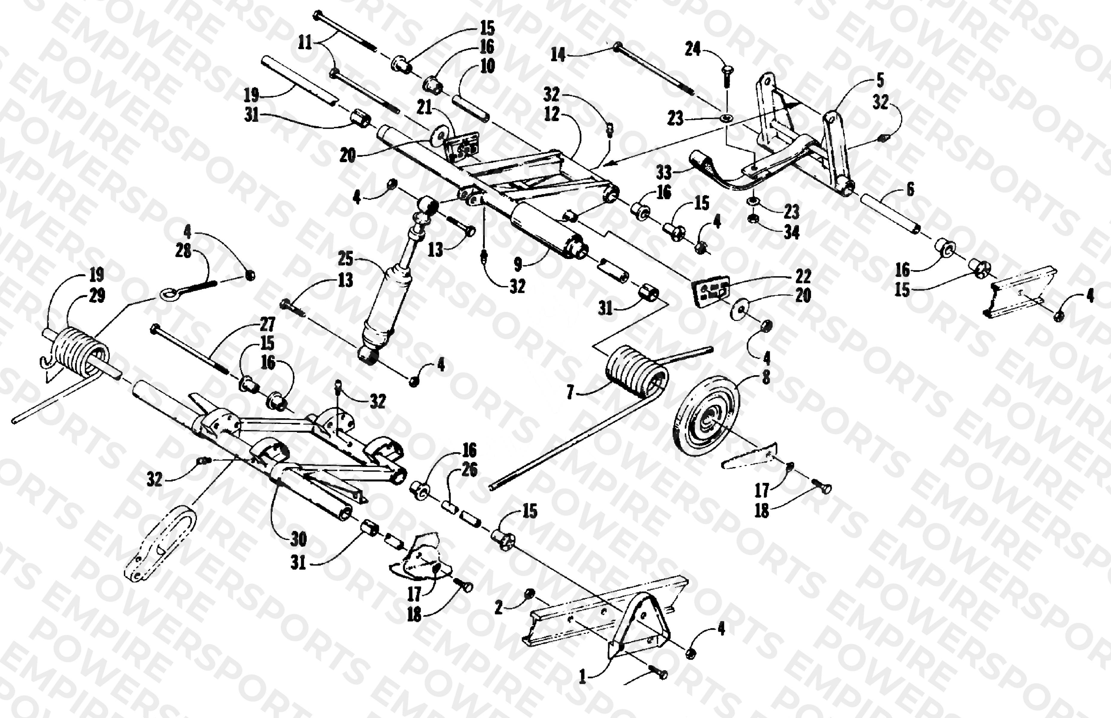 REAR SUSPENSION ARM ASSEMBLIES