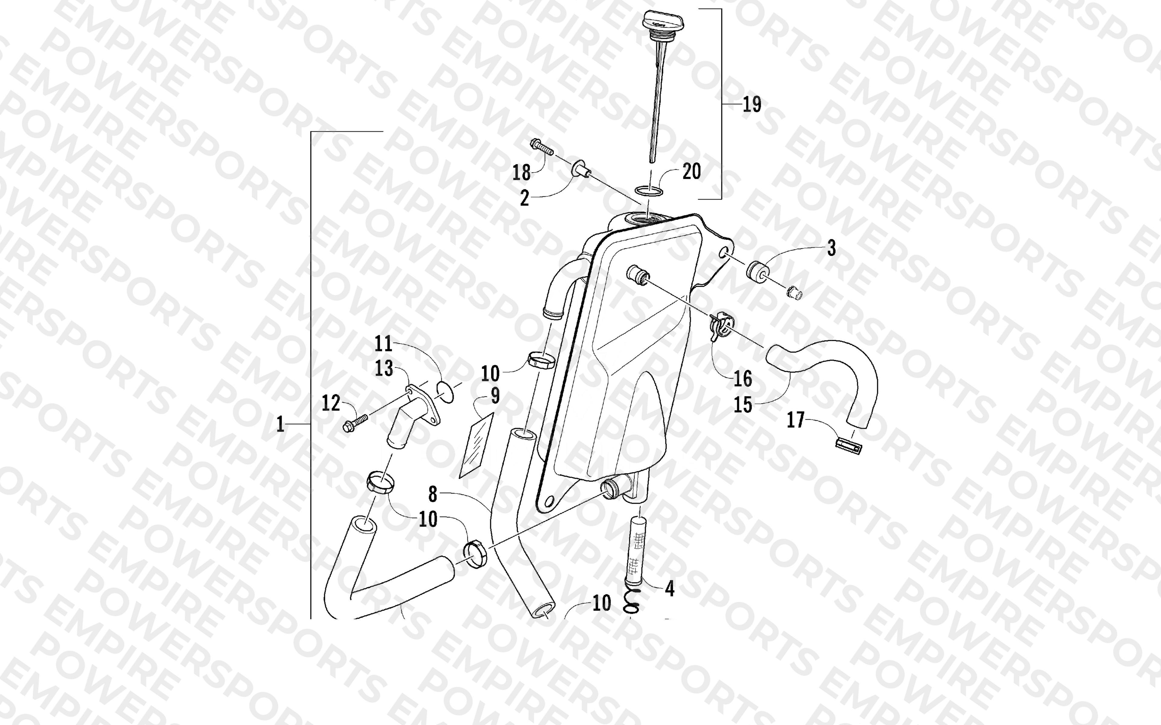 OIL TANK ASSEMBLY