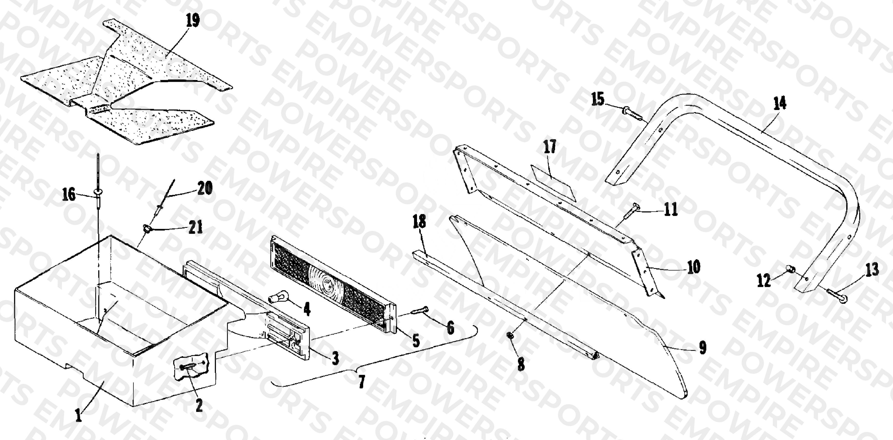 TOOLBOX AND REAR BUMPER