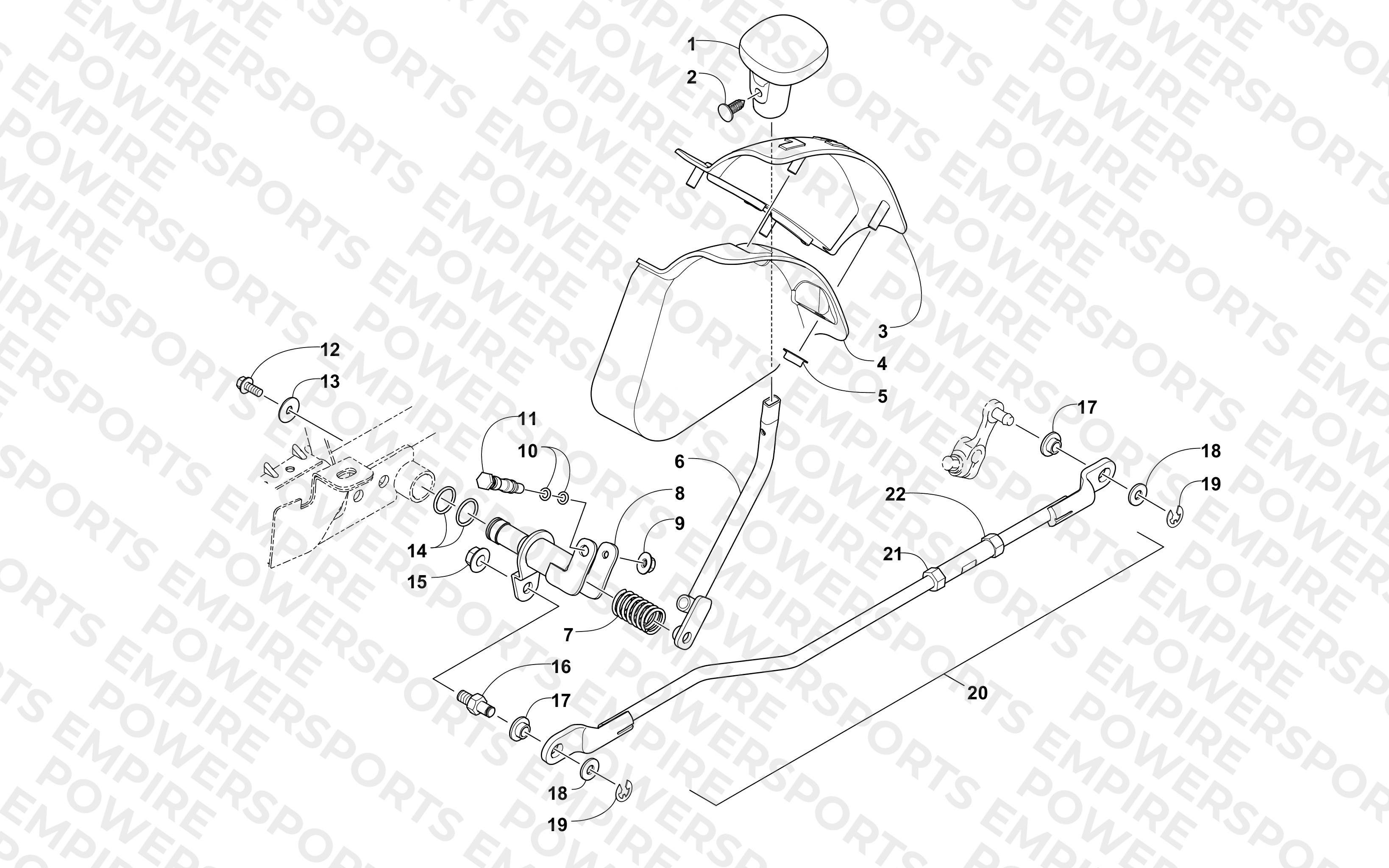 SHIFT LEVER ASSEMBLY