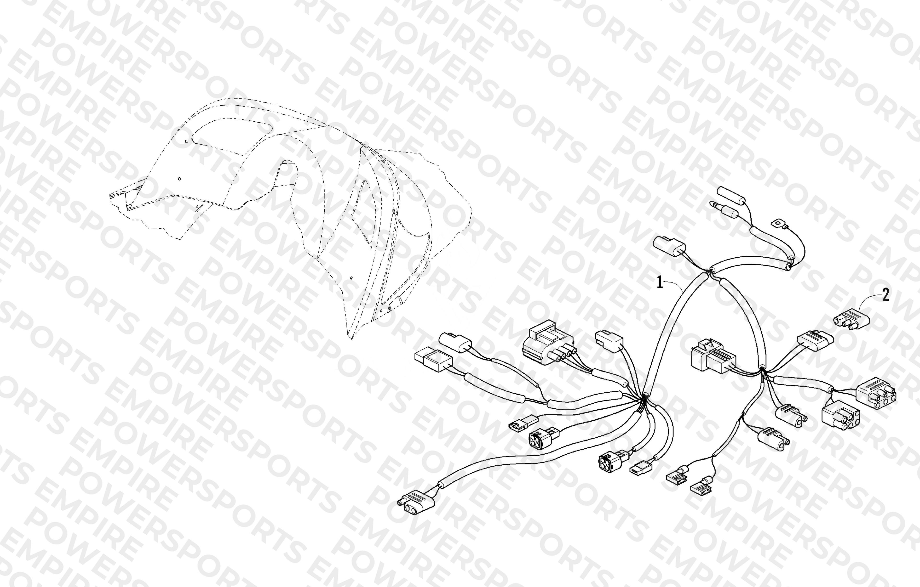 TIMING RESISTOR AND WIRING ASSEMBLY