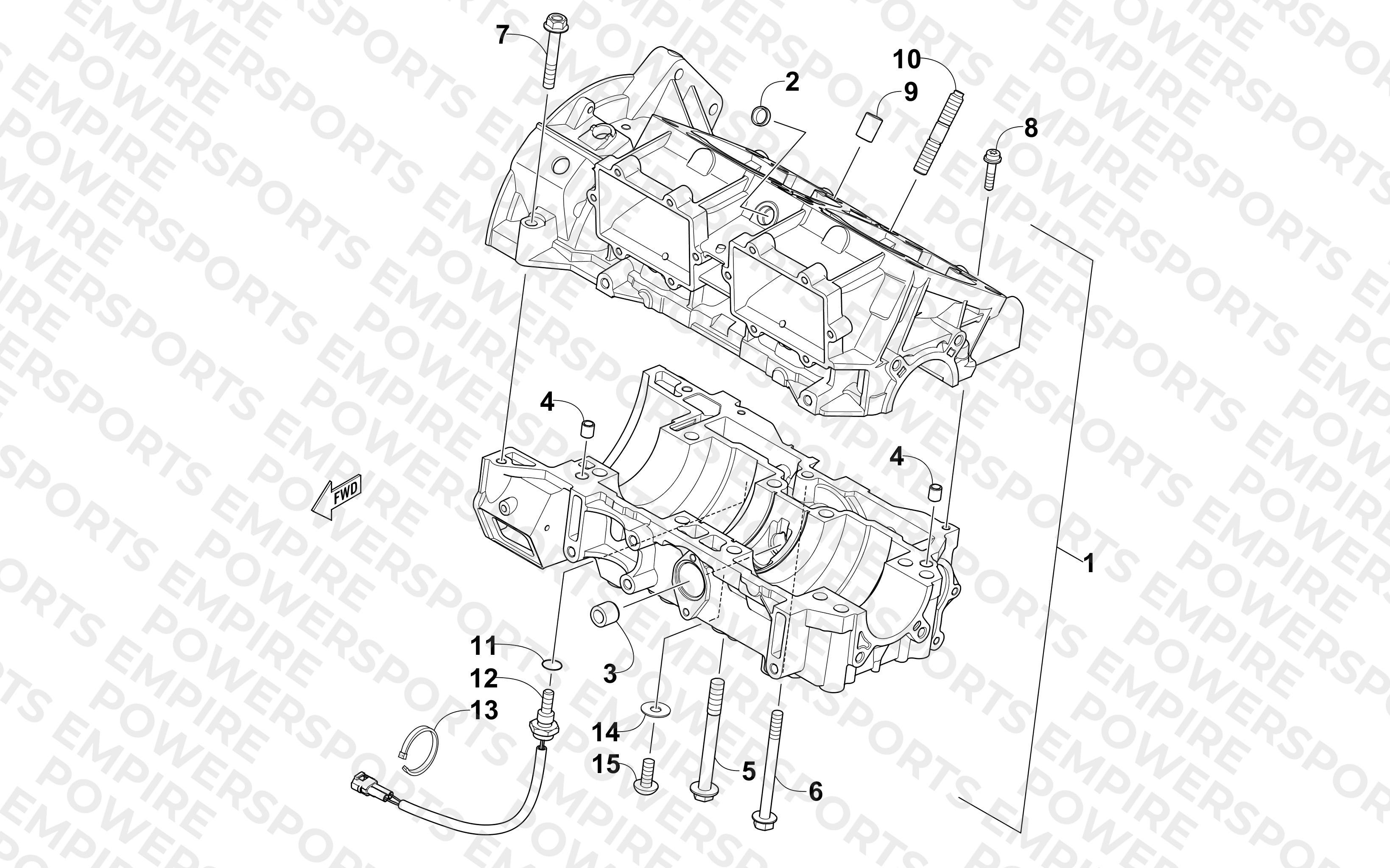 CRANKCASE ASSEMBLY