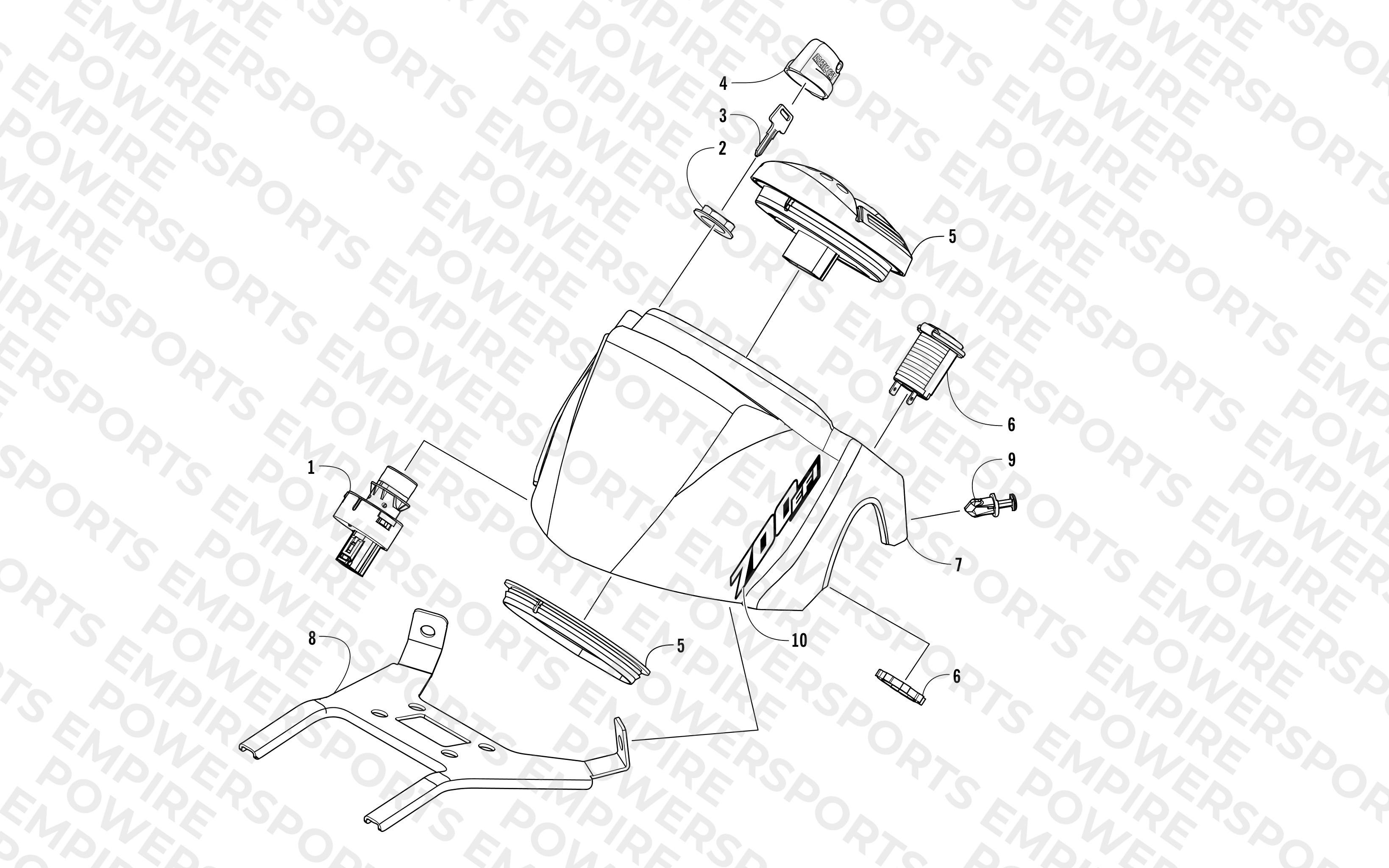 INSTRUMENT POD ASSEMBLY