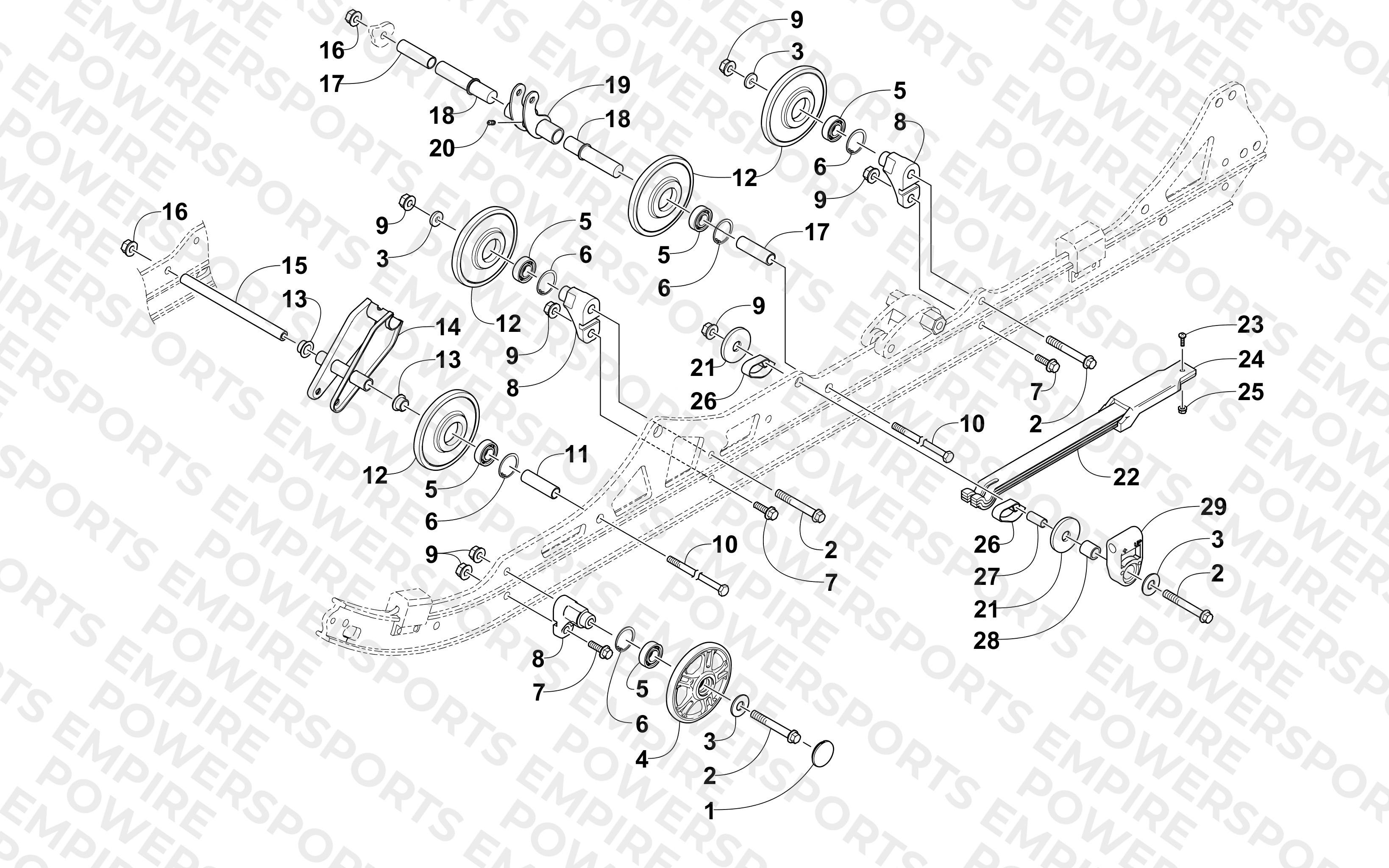 IDLER WHEEL ASSEMBLY