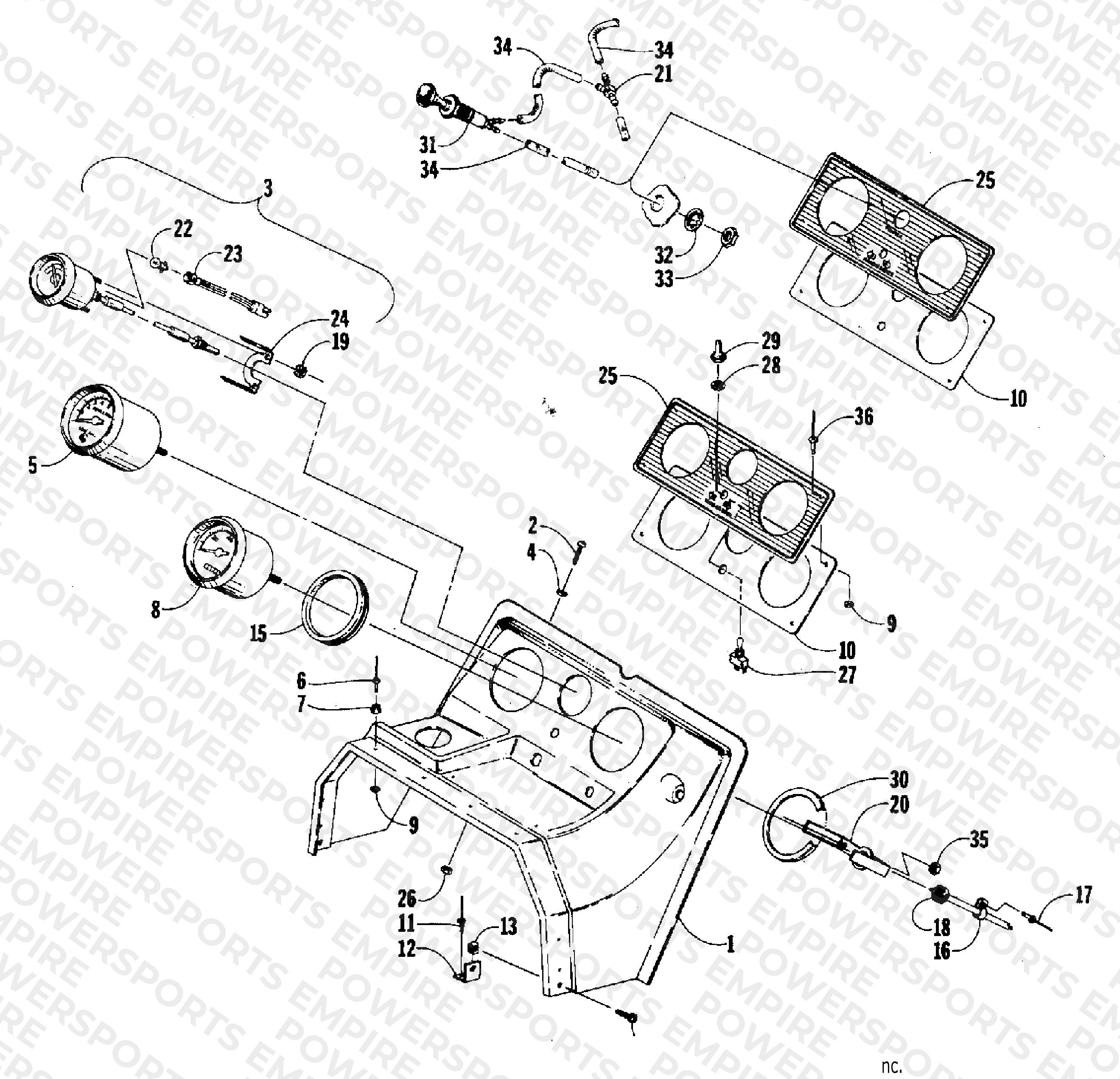 CONSOLE AND INSTRUMENTS