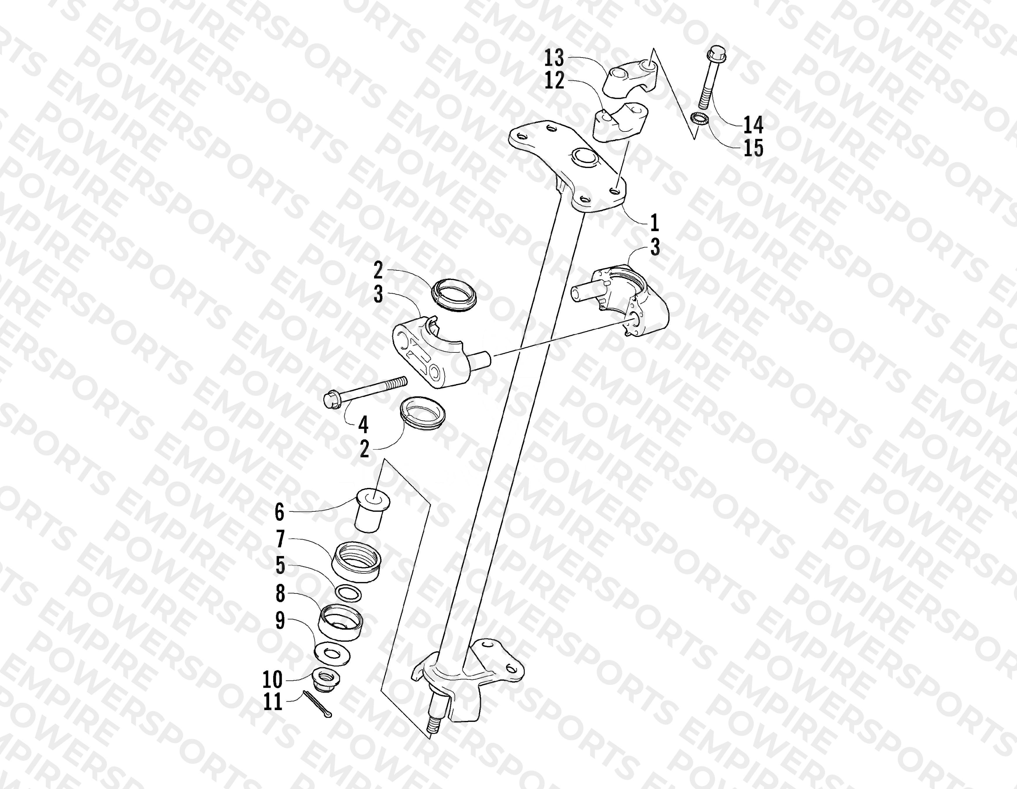 STEERING POST ASSEMBLY