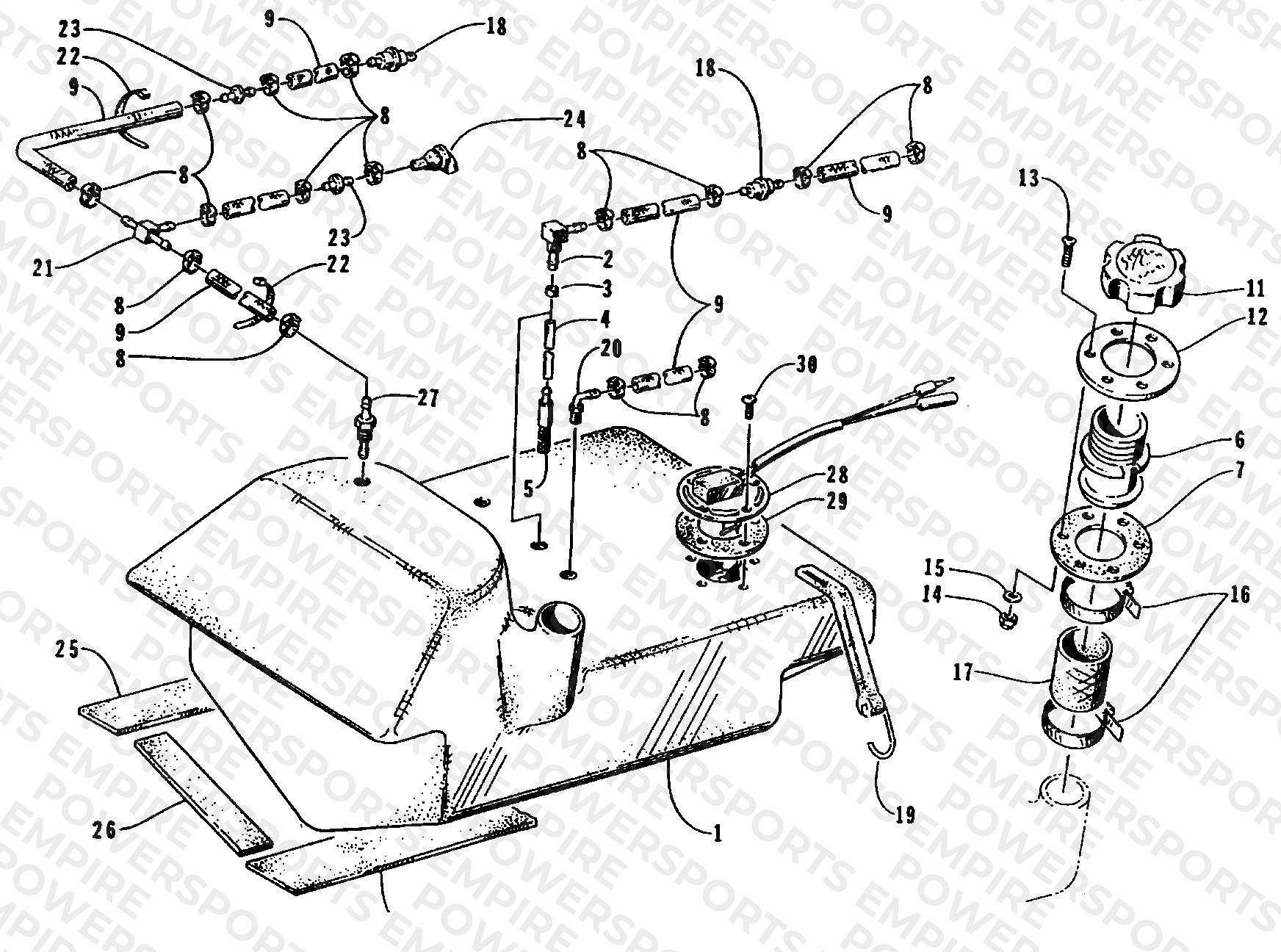 GAS TANK ASSEMBLY