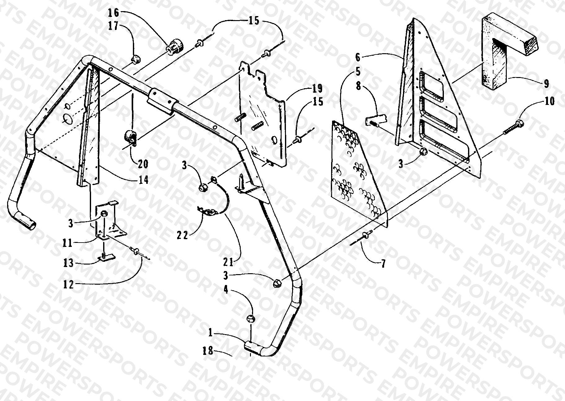STEERING SUPPORT ASSEMBLY