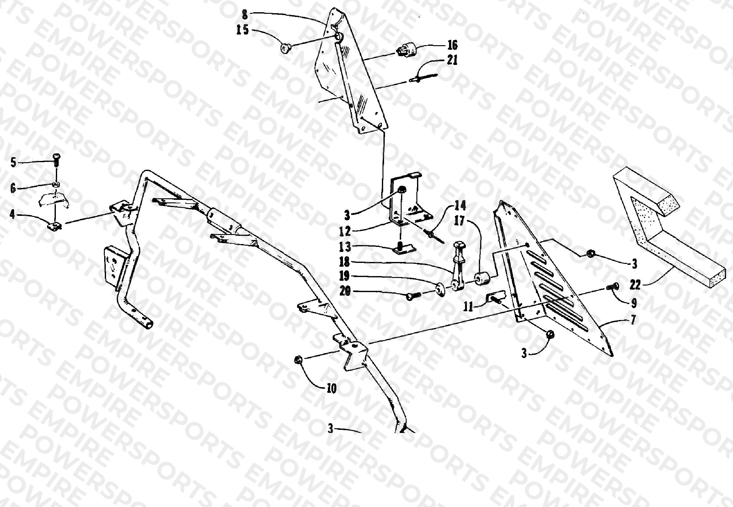 STEERING SUPPORT ASSEMBLY