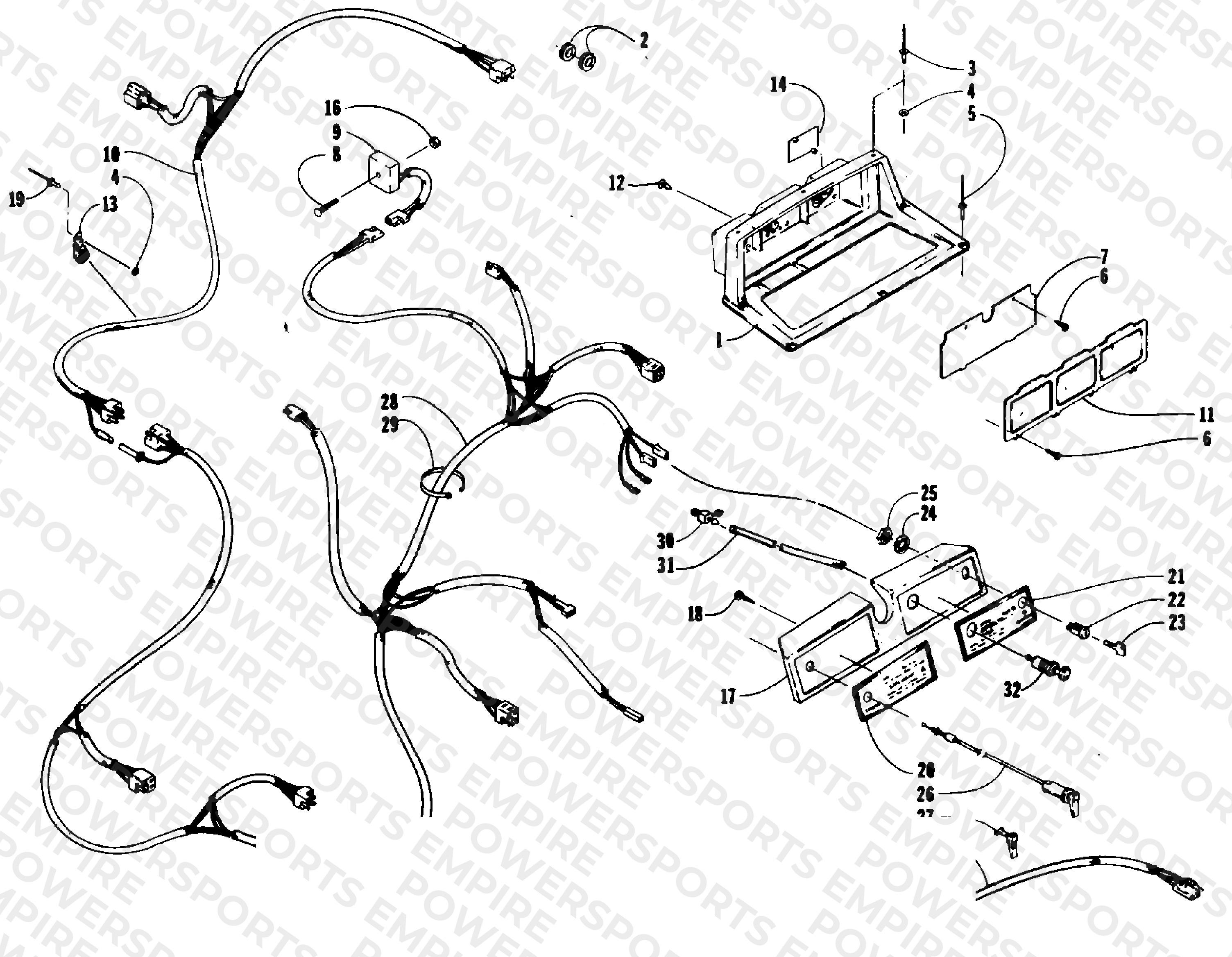 CONSOLE AND WIRING ASSEMBLIES