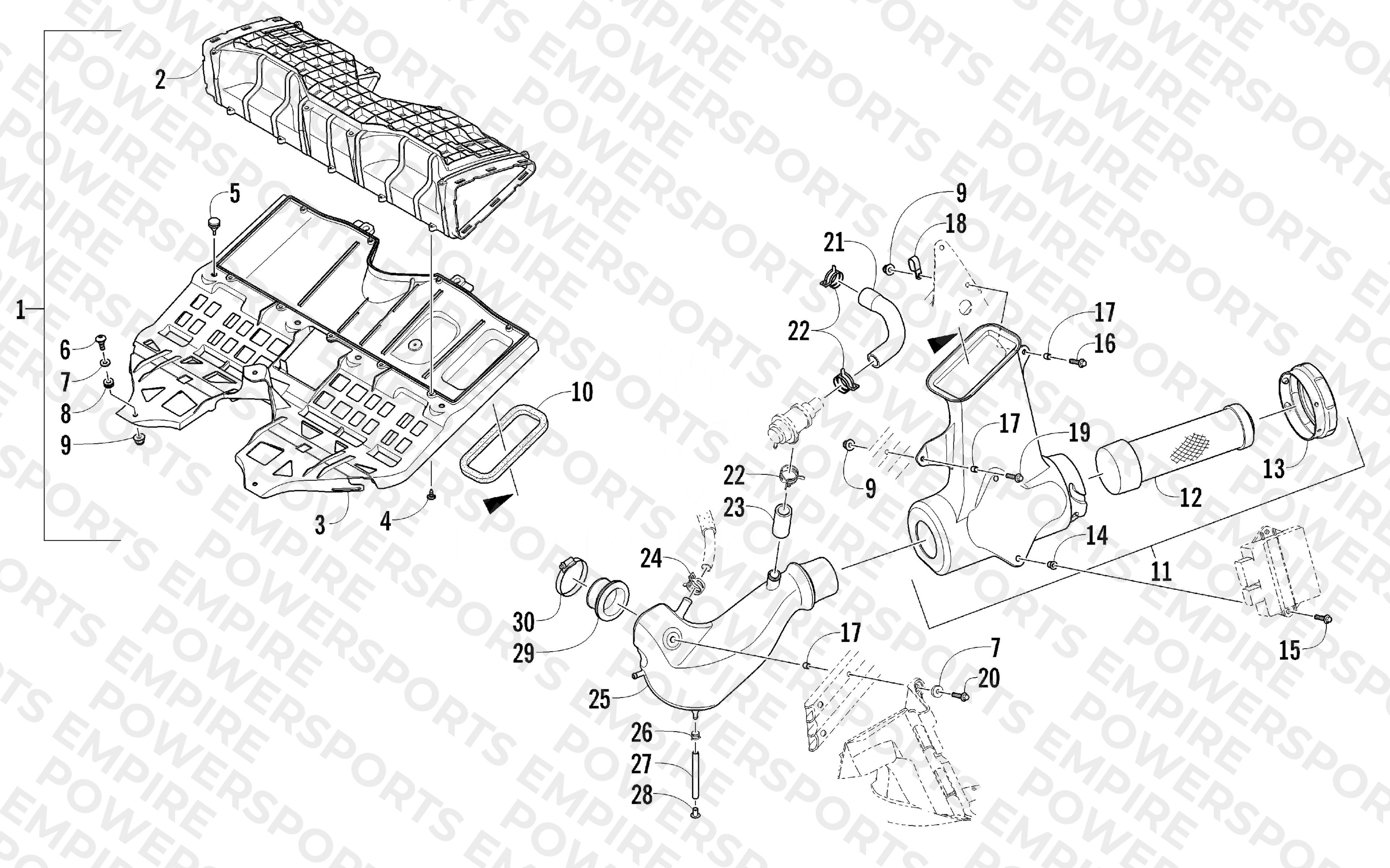 AIR SILENCER ASSEMBLY