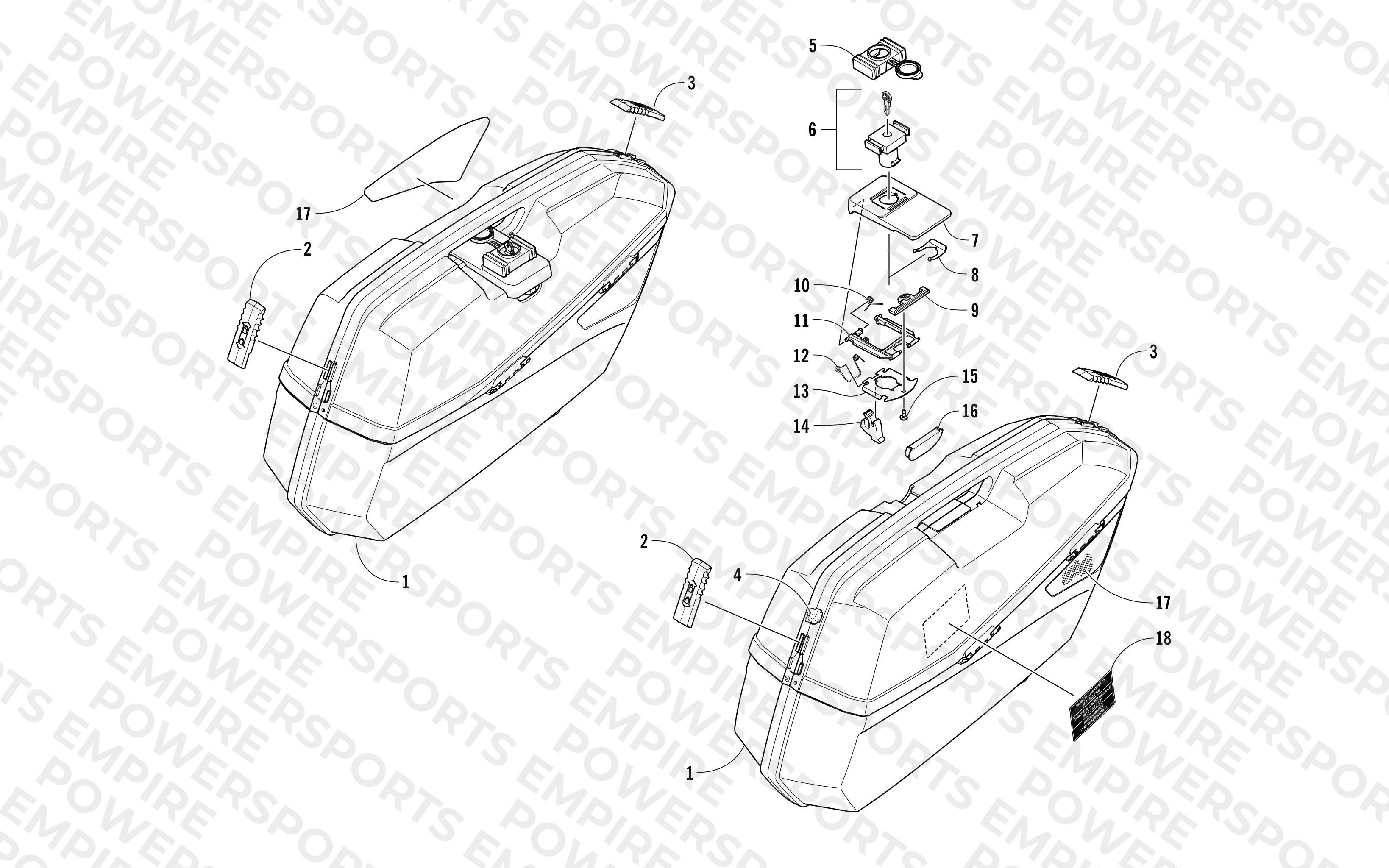 SADDLEBAG ASSEMBLY