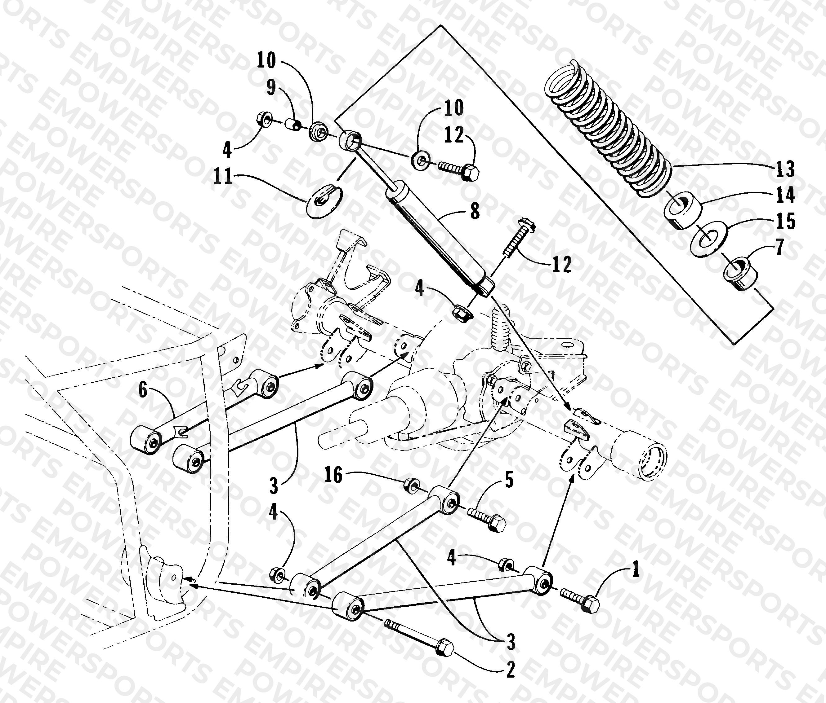 REAR SUSPENSION ASSEMBLY